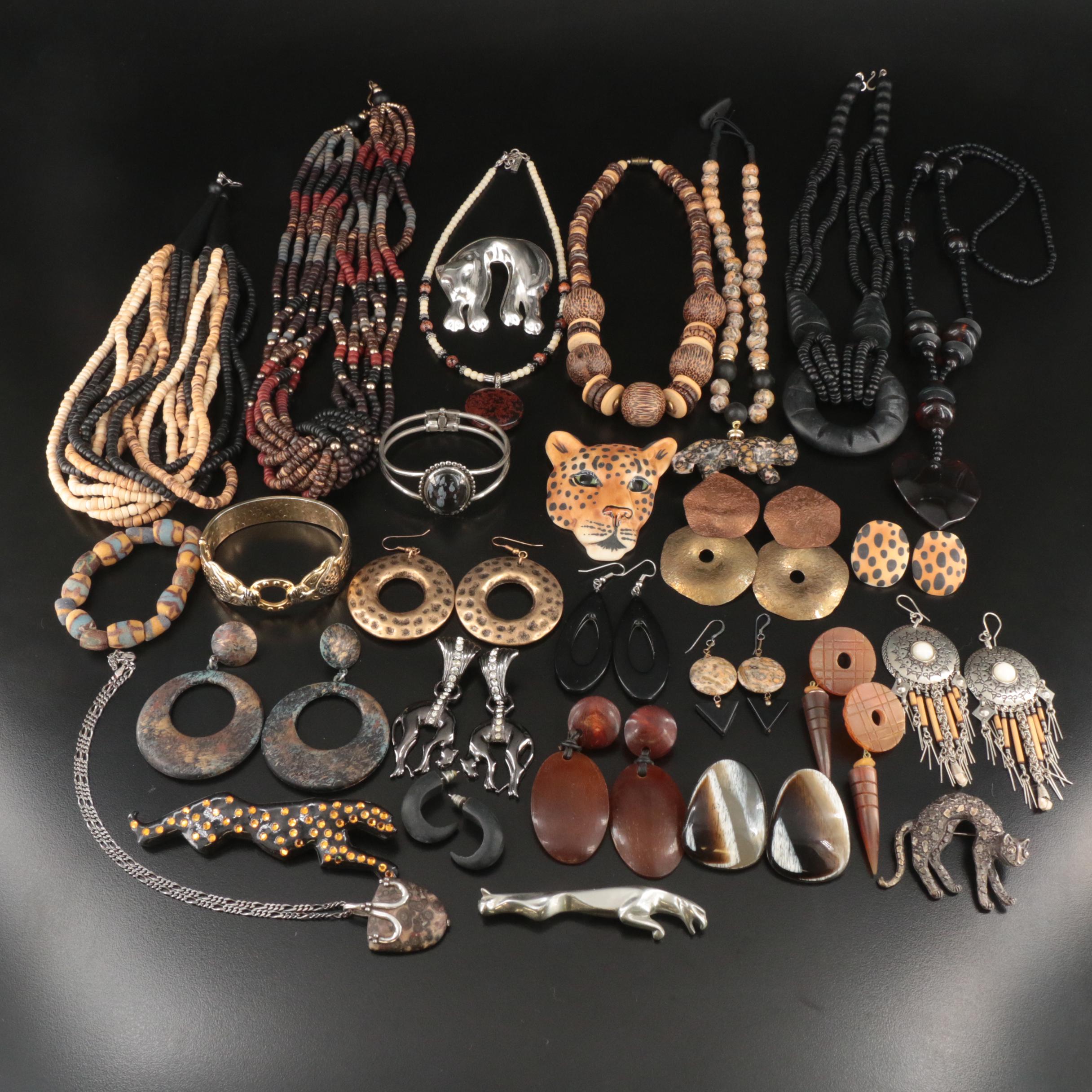Carol Halmy Featured in Jewelry Collection Including Leopard Theme