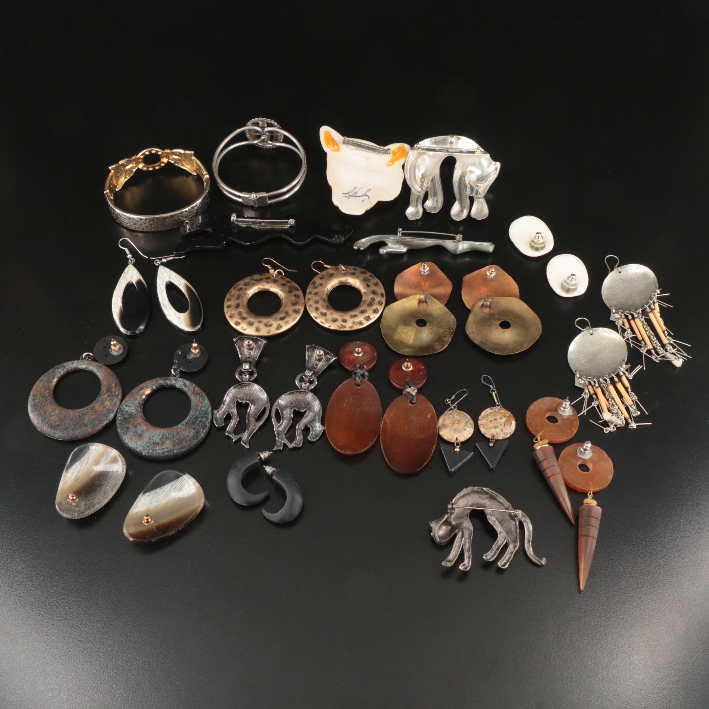 Carol Halmy Featured in Jewelry Collection Including Leopard Theme