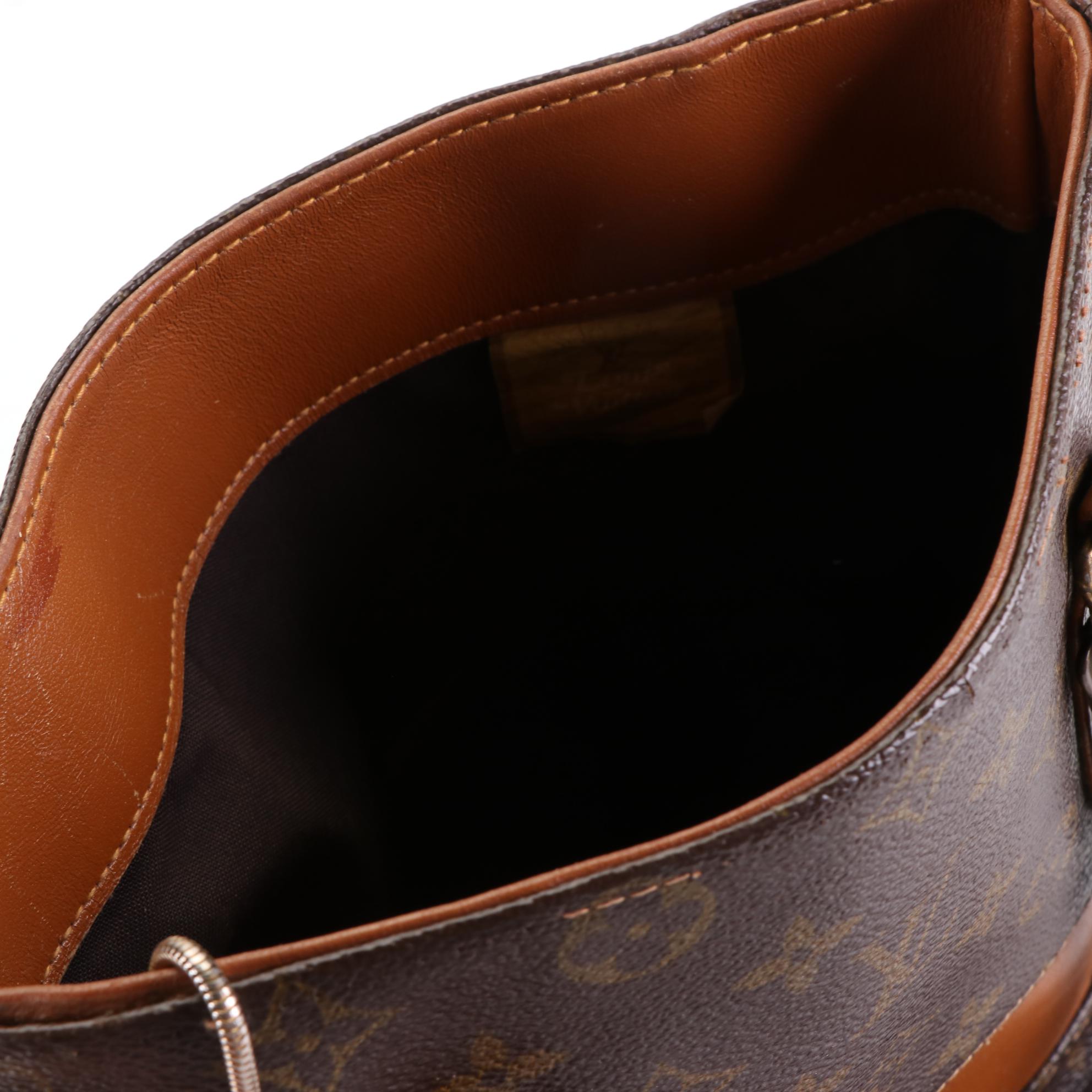 The French Company for Louis Vuitton Bucket Bag in Monogram Canvas with Pouch