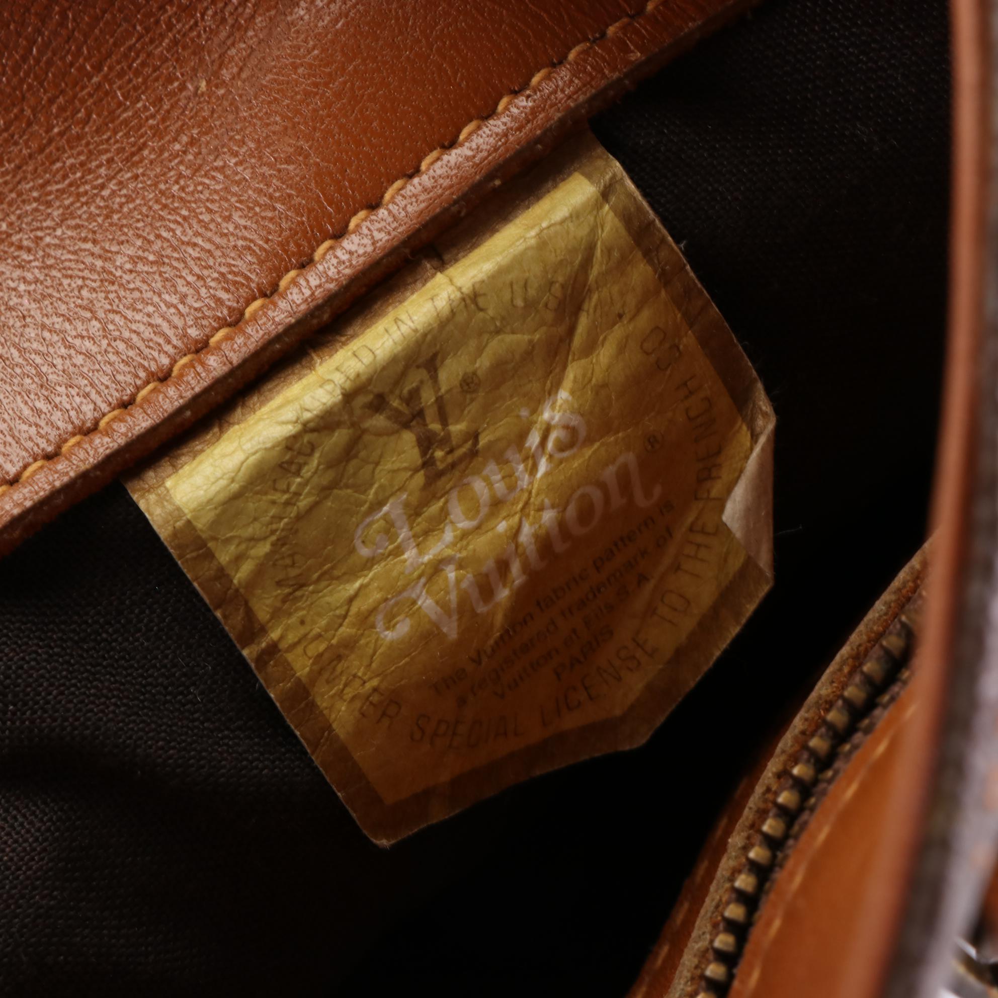 The French Company for Louis Vuitton Bucket Bag in Monogram Canvas with Pouch