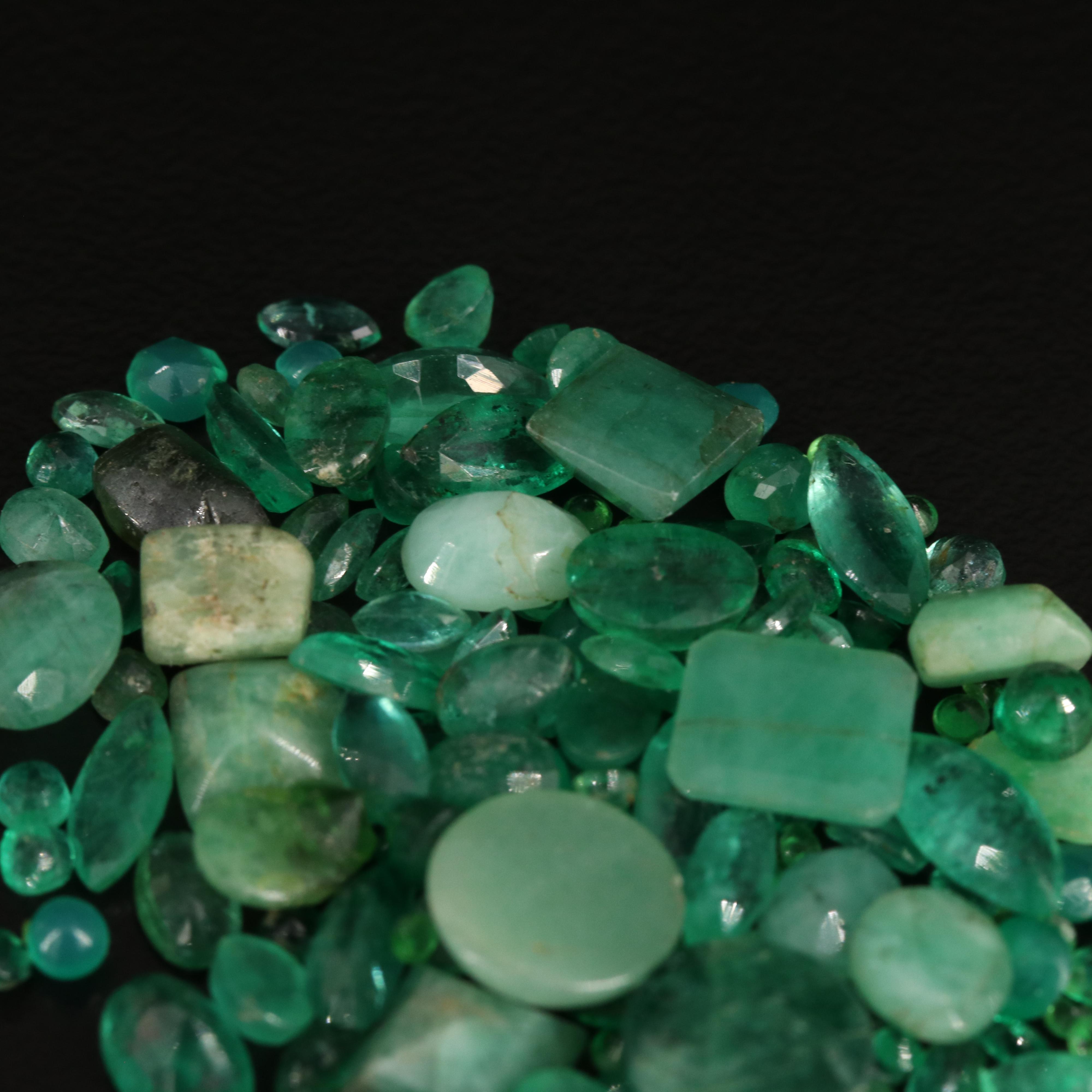 Loose 32.33 CTW Emeralds