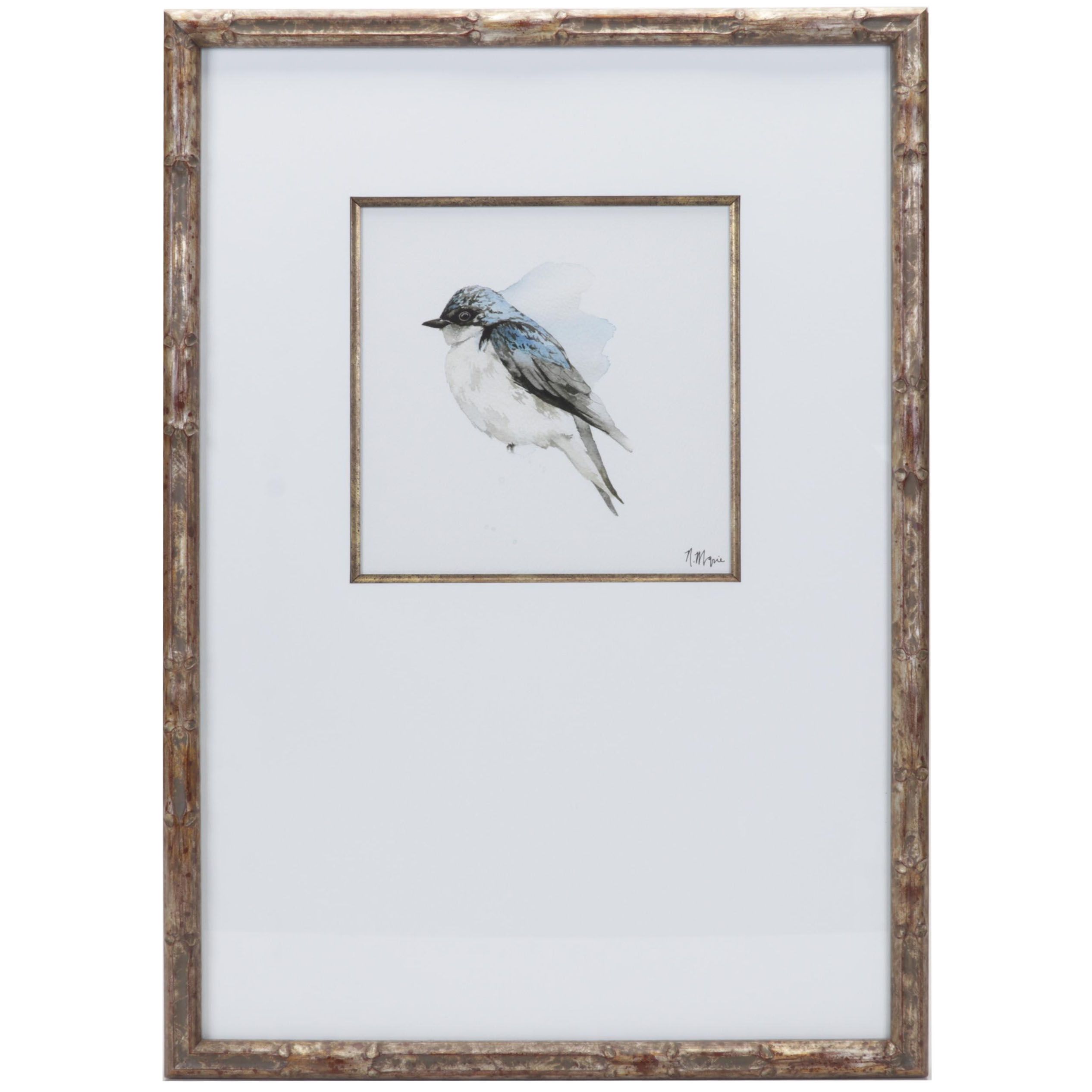 Bluebird Giclée After N. Marie, 21st Century