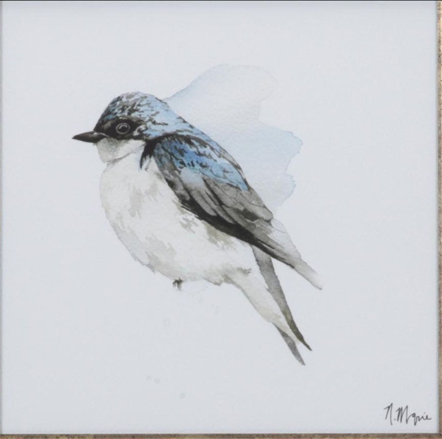 Bluebird Giclée After N. Marie, 21st Century