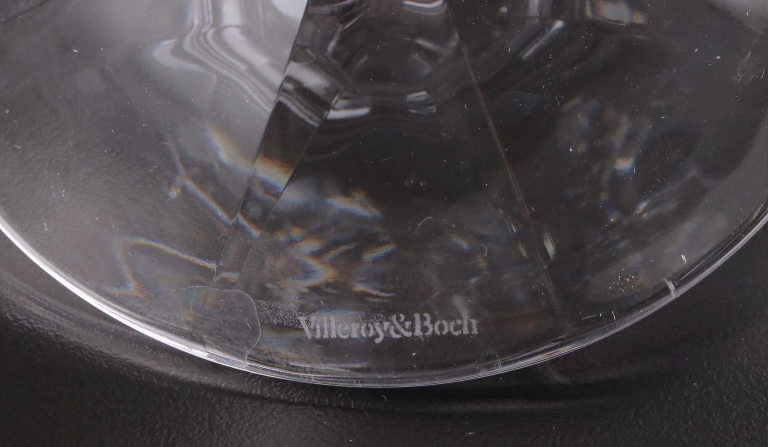 Villeroy & Boch "Bernadotte" Crystal Water Goblets