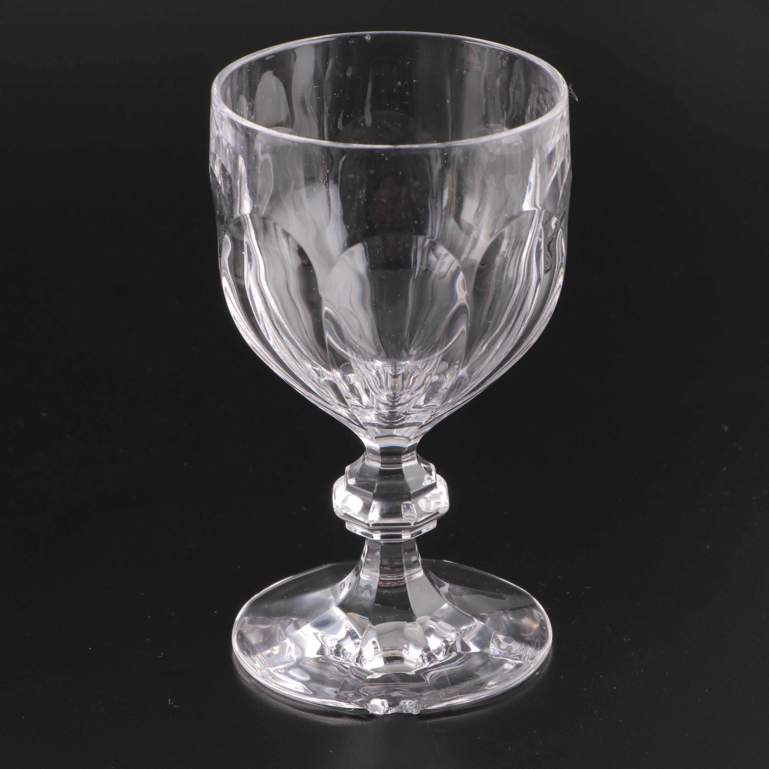 Villeroy & Boch "Bernadotte" Crystal Water Goblets