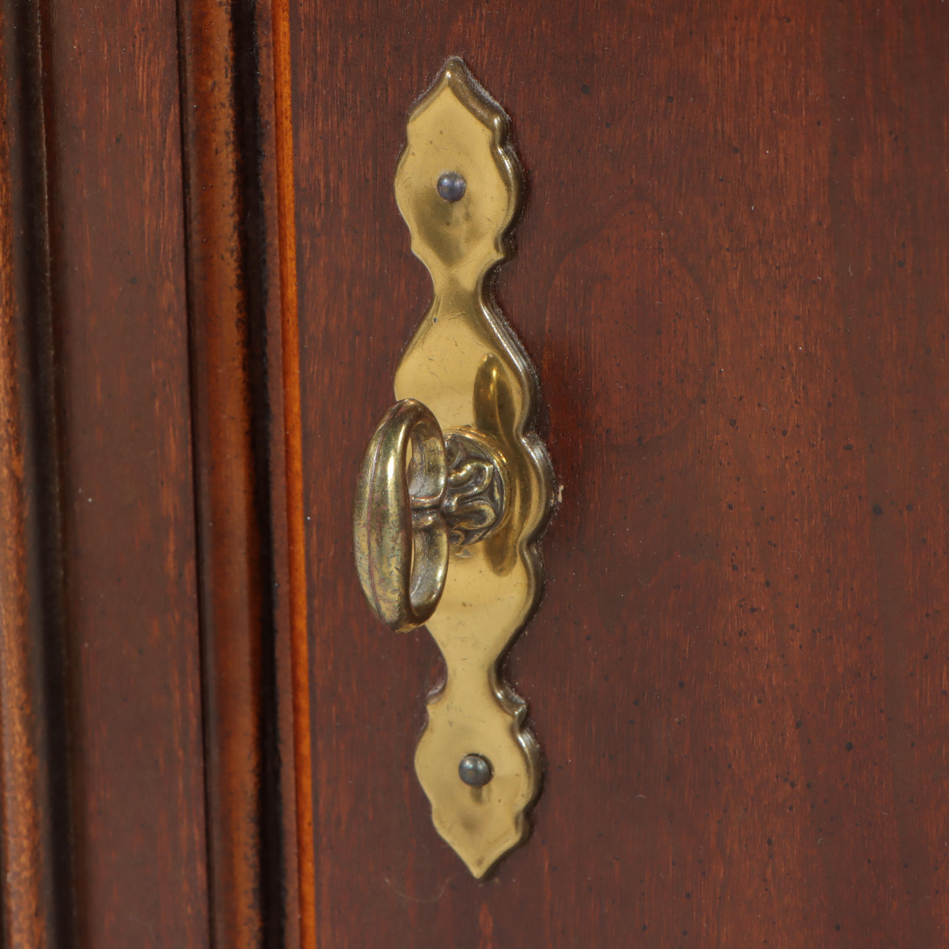 Lane "Aroma-Tite" Chippendale Style Cherrywood and Cedar Blanket Chest/Bench