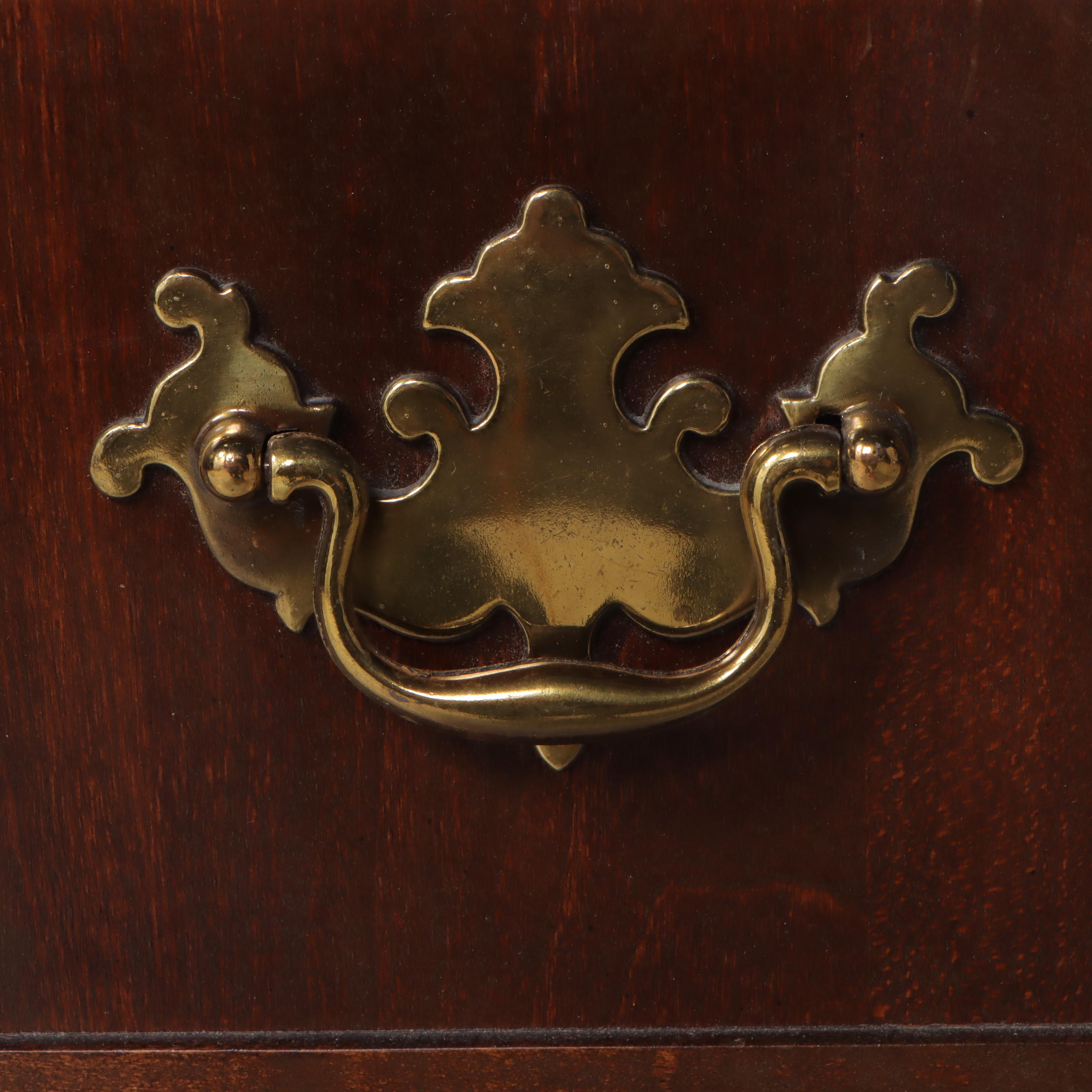 Lane "Aroma-Tite" Chippendale Style Cherrywood and Cedar Blanket Chest/Bench