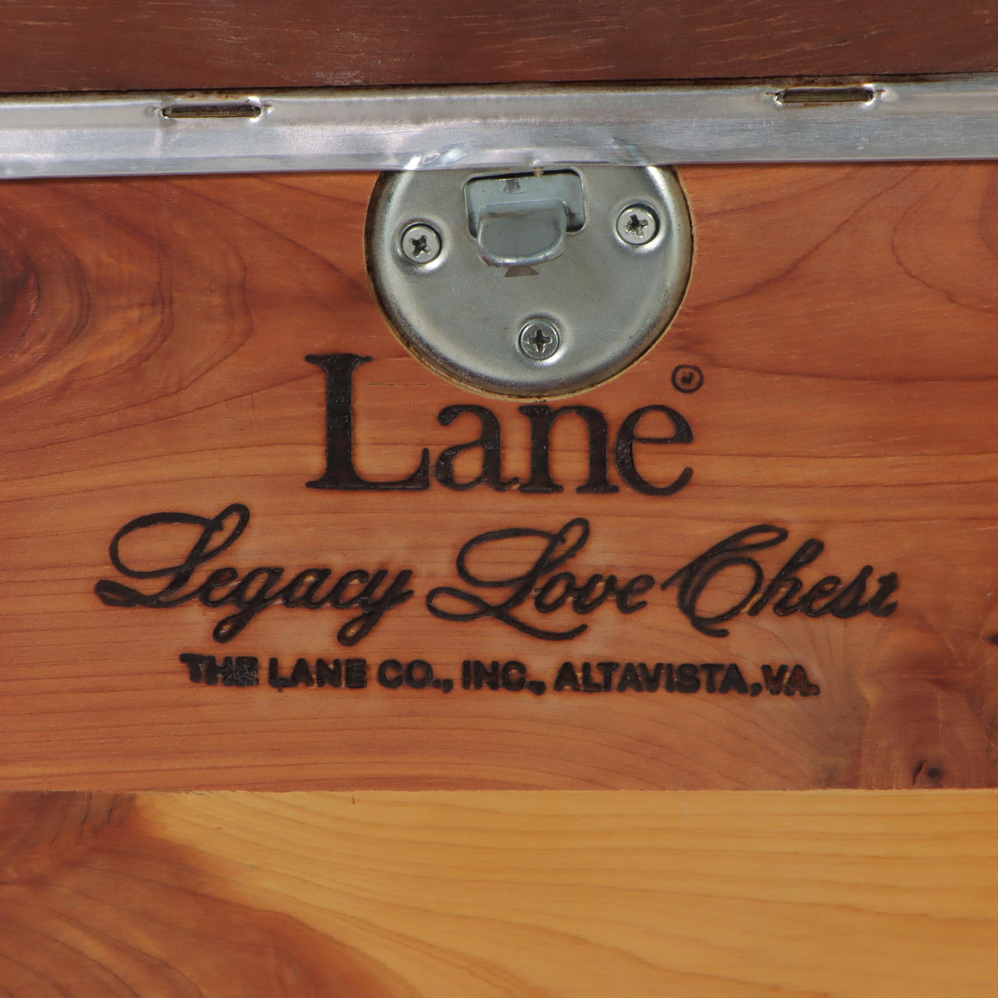 Lane "Aroma-Tite" Chippendale Style Cherrywood and Cedar Blanket Chest/Bench