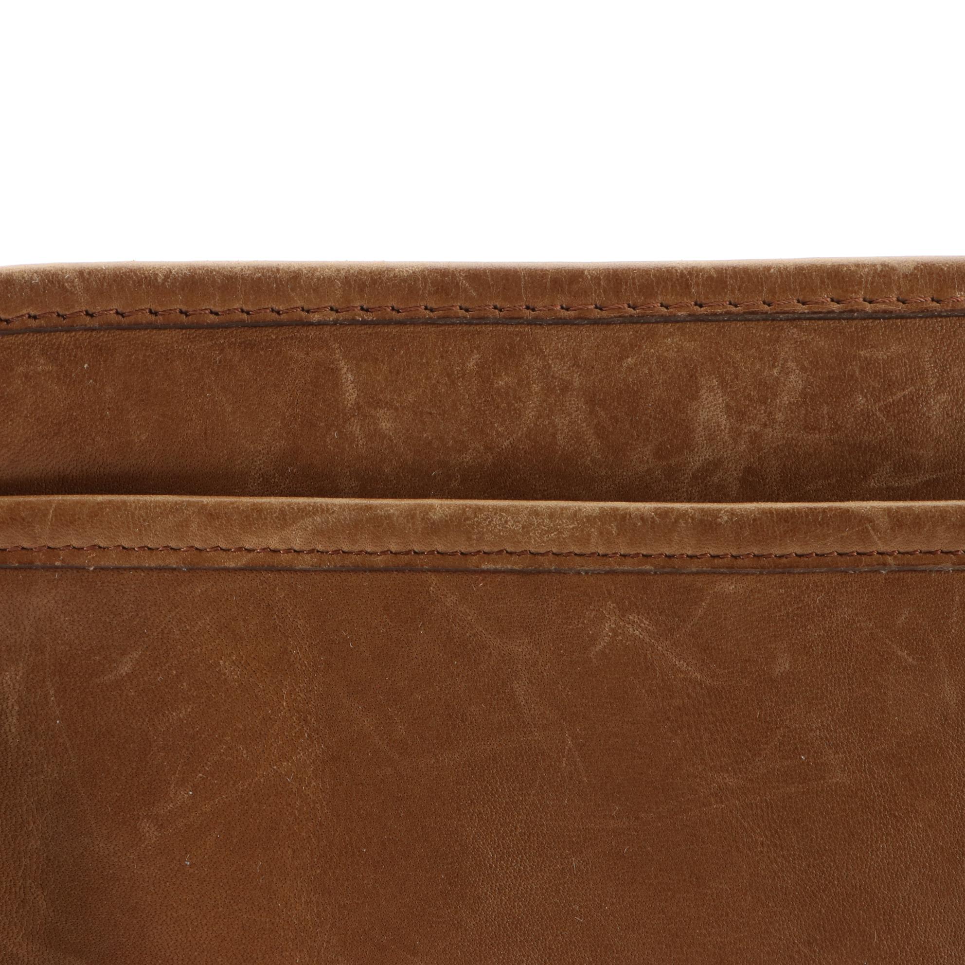 Coach Sutton Shoulder Bag in British Tan Leather