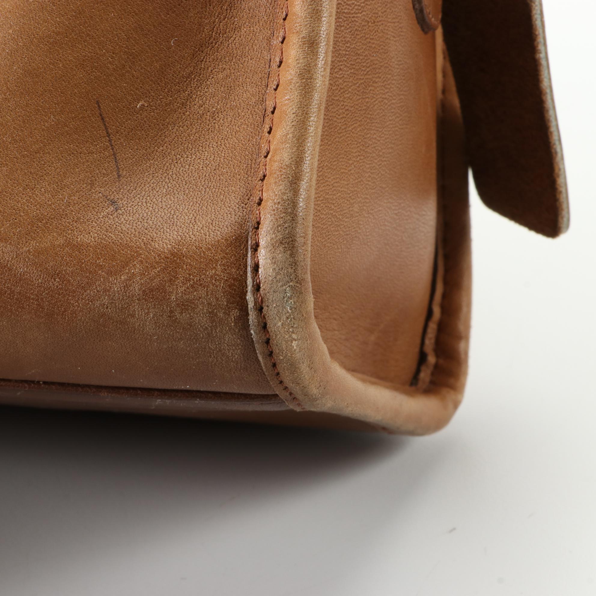 Coach Sutton Shoulder Bag in British Tan Leather