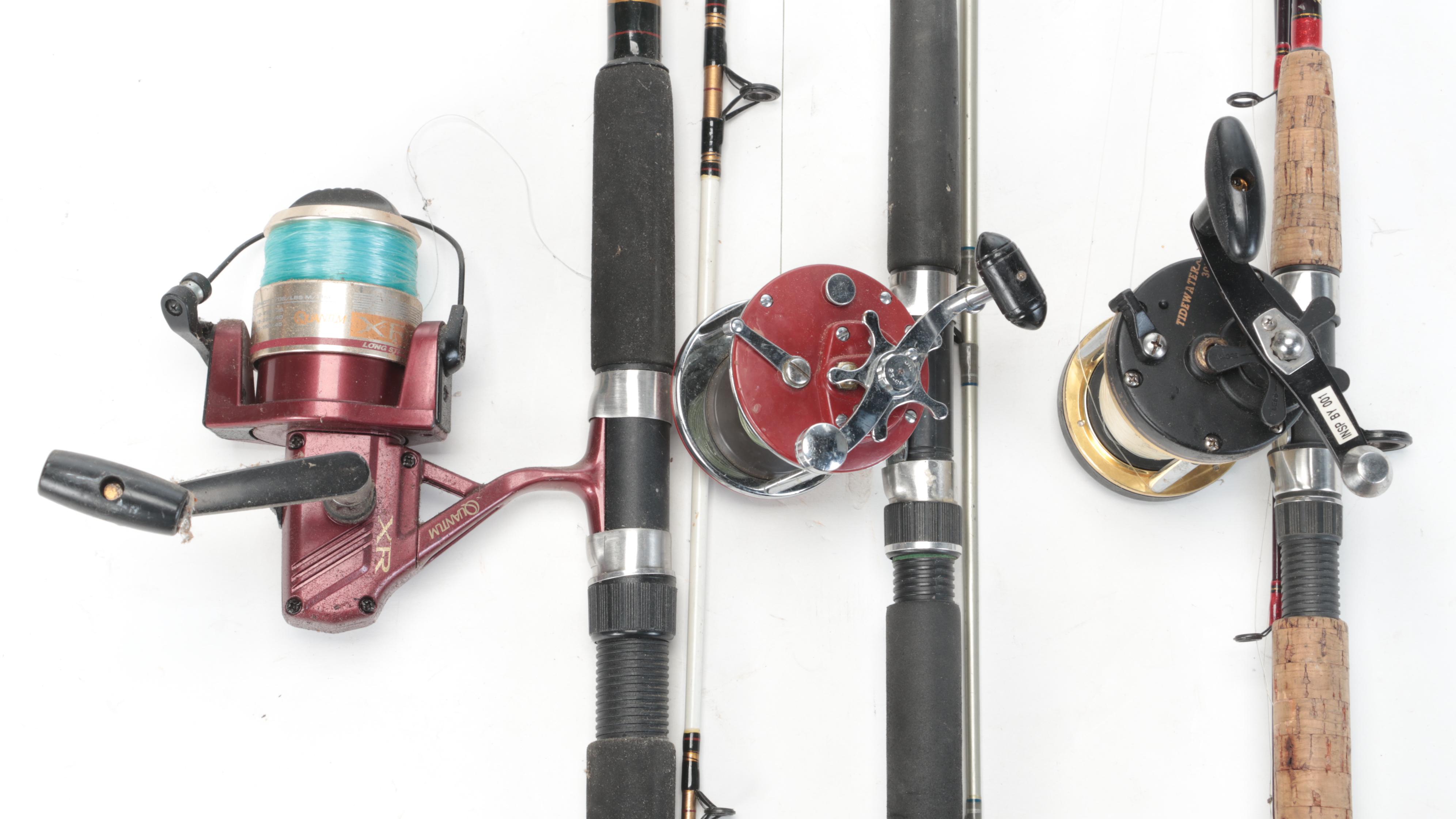 Silstar, Shakespeare, Daiwa, and Other Fishing Rods and Reels
