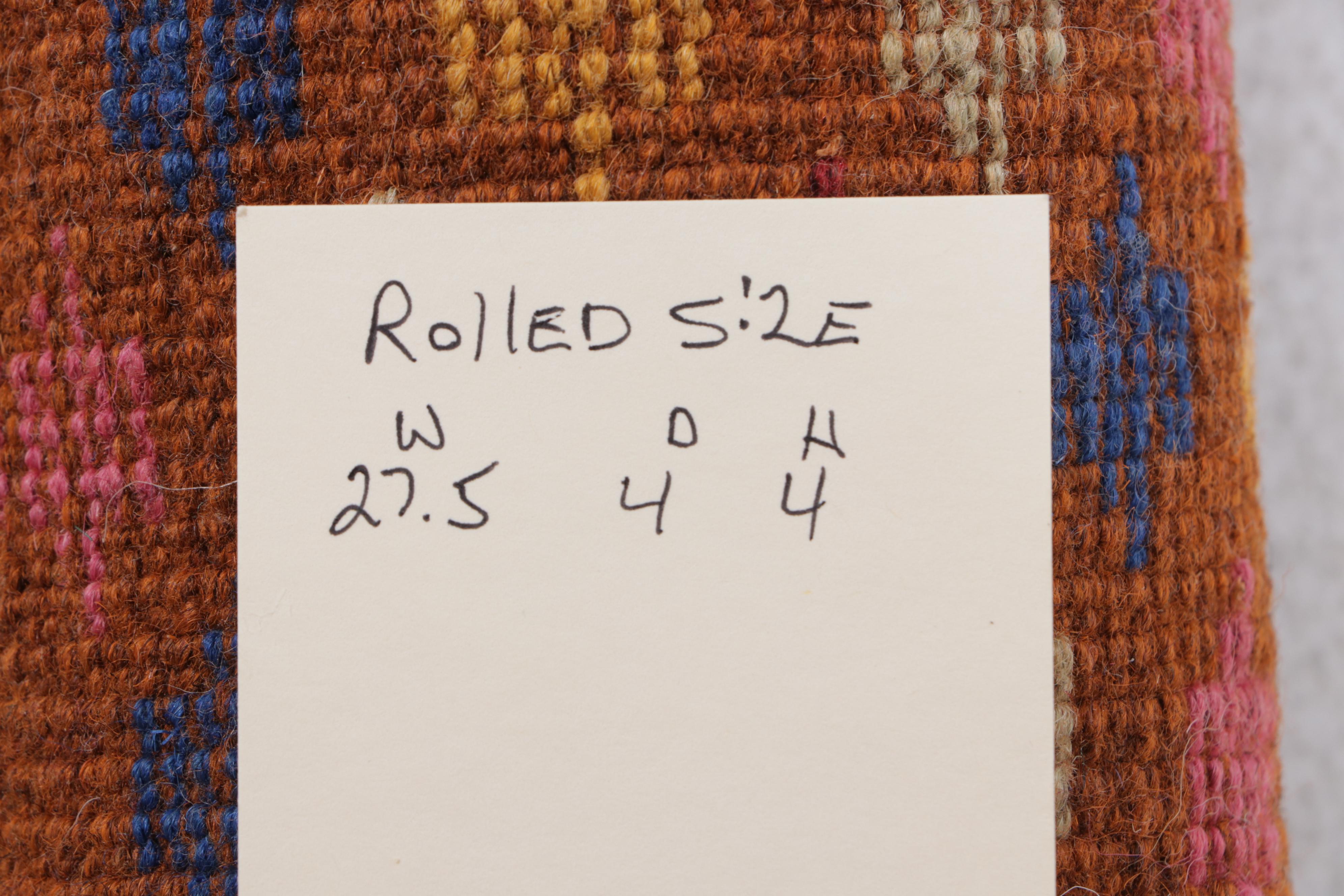 2'4 x 3'2 Hand-Knotted Afghan Baluch Accent Rug