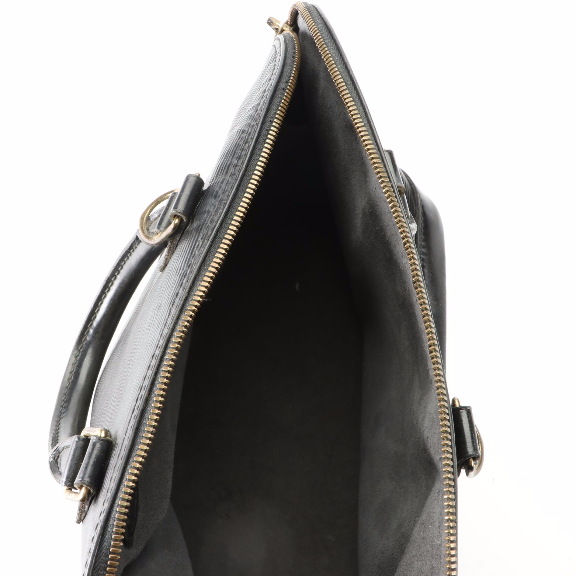 Louis Vuitton Alma PM in Black Epi Leather