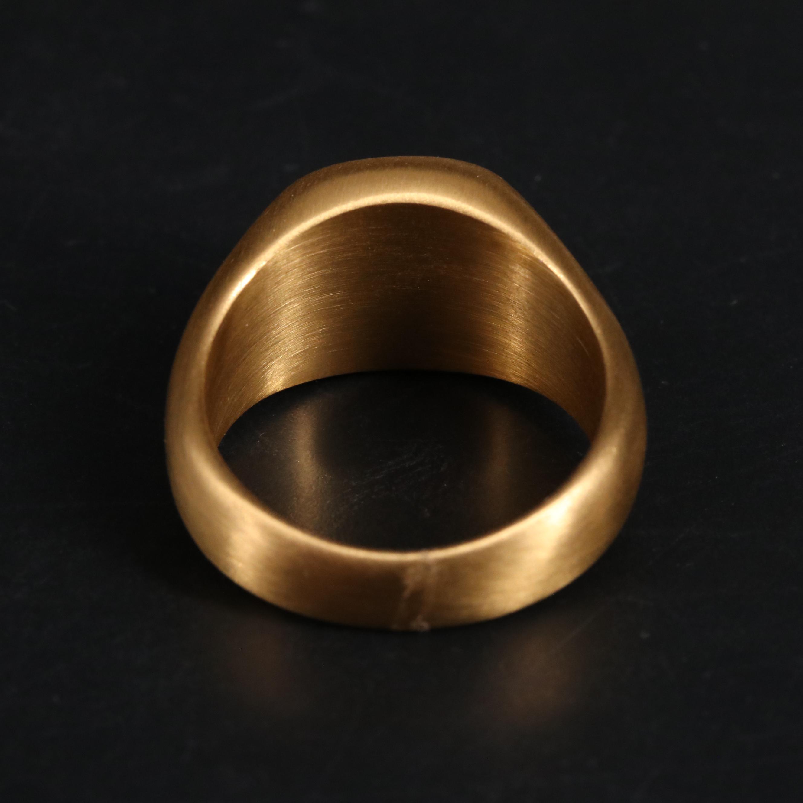 Stainless Steel Glass Ring