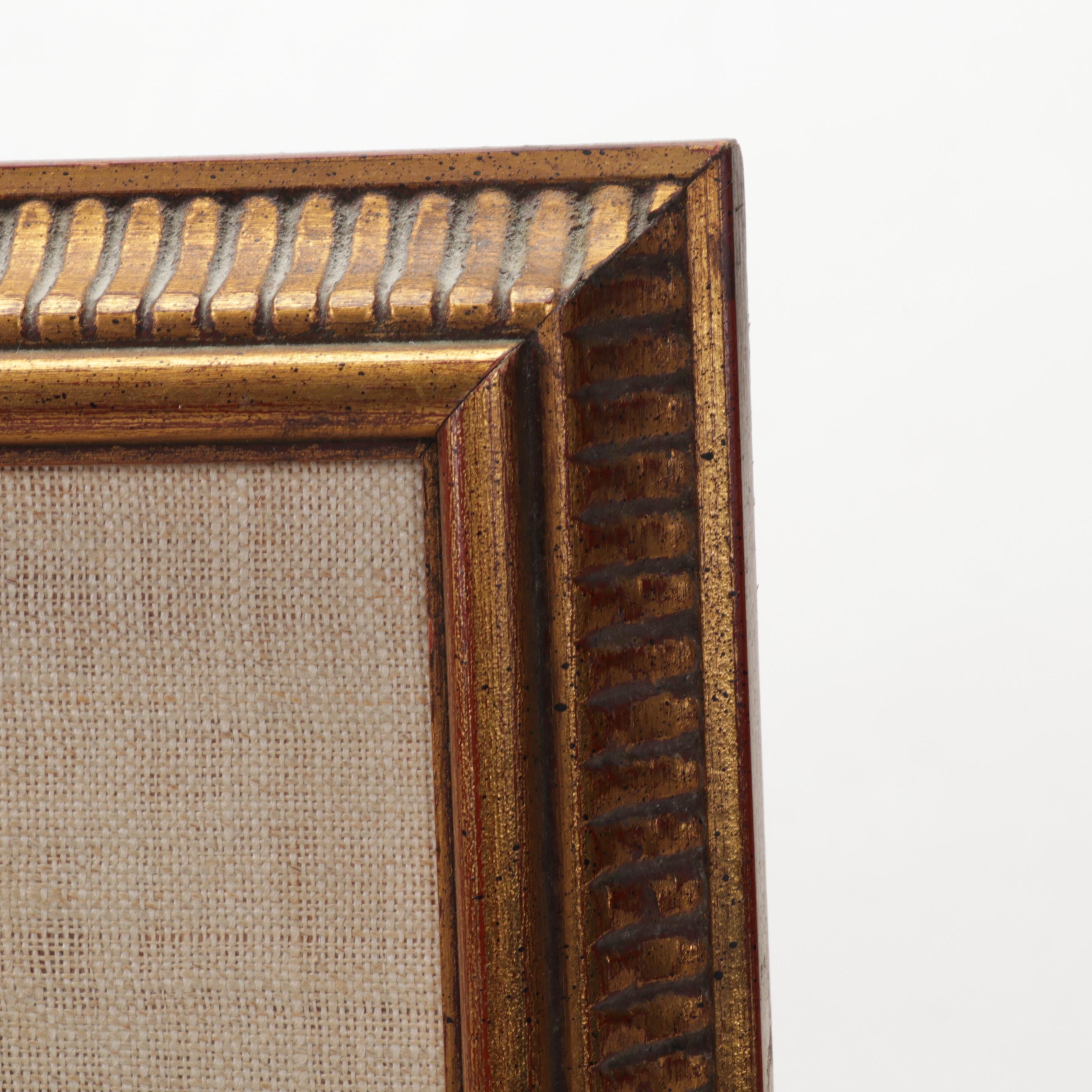 Female Portrait Enamel Paintings on Tile, Circa 1995