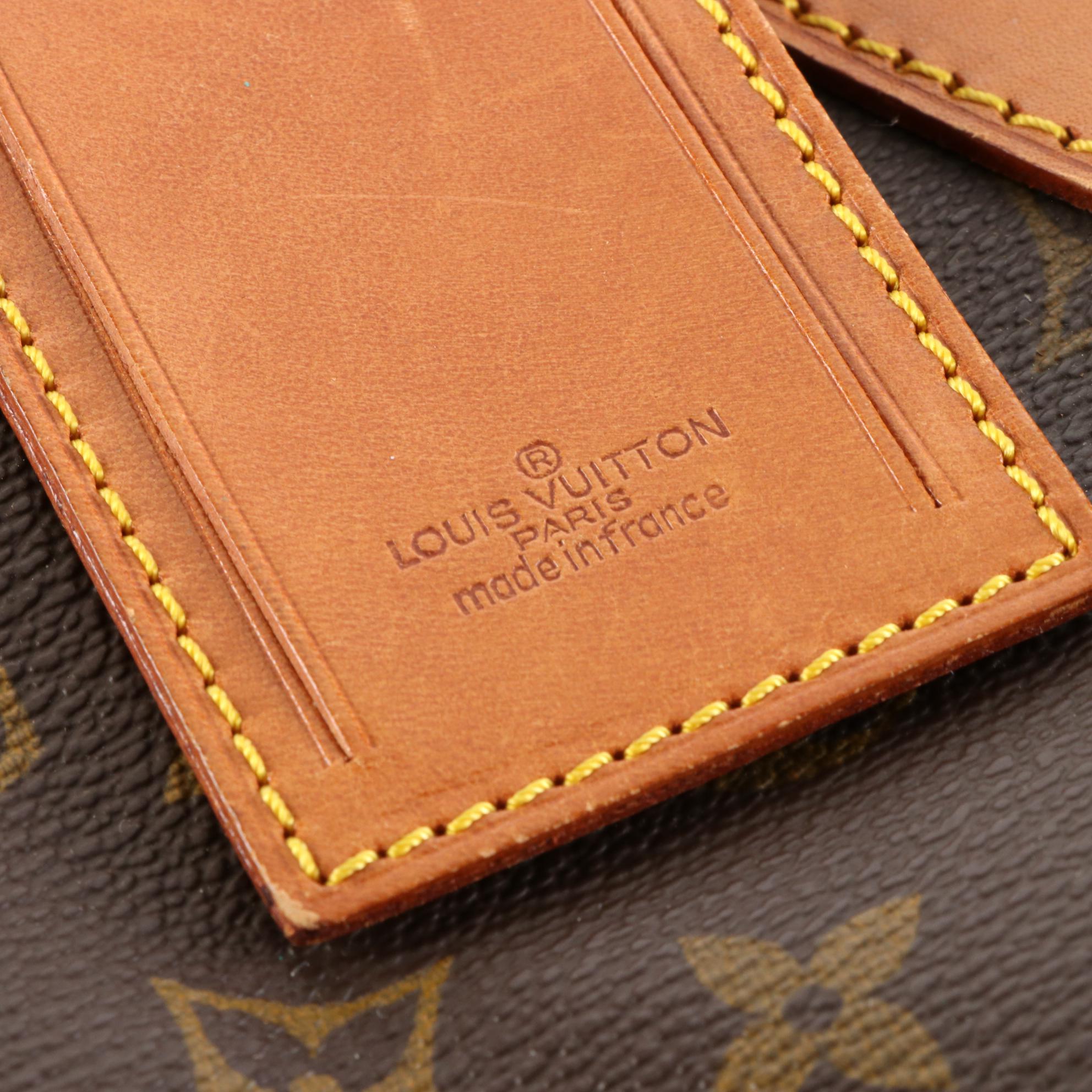 Louis Vuitton Keepall 55 in Monogram Canvas and Vachetta Leather