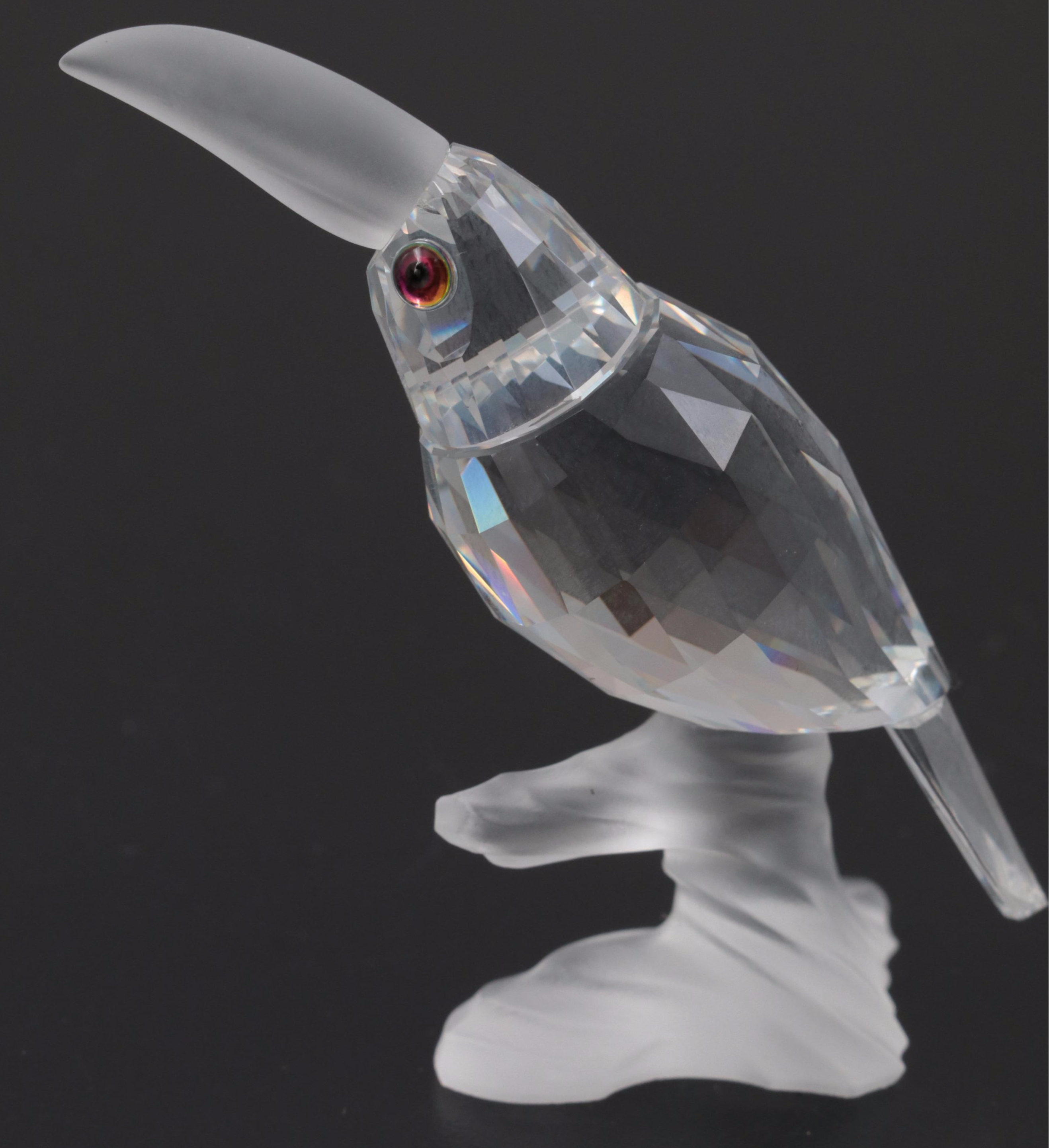 Swarovski Crystal Squirrel and Toucan Figurines