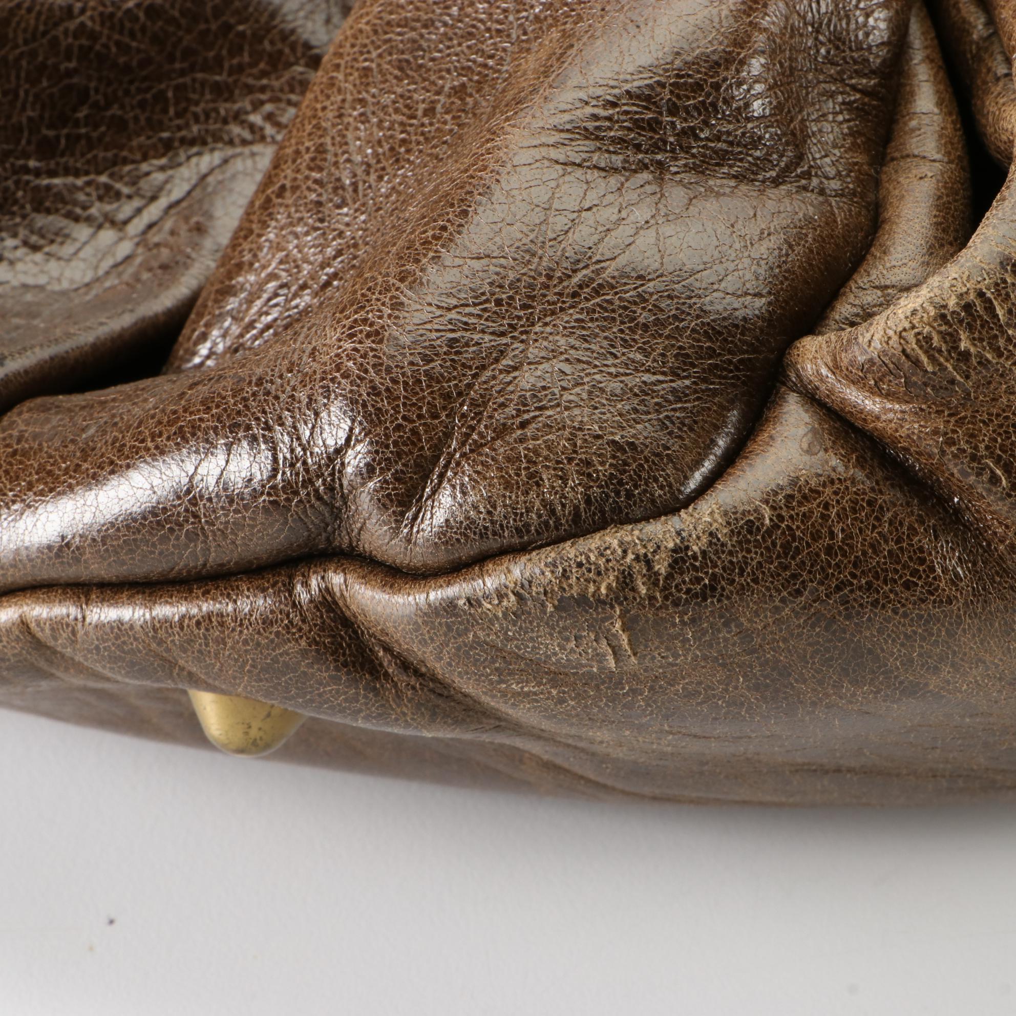 Chloé Heloise Shoulder Bag in Leather with Braided Straps