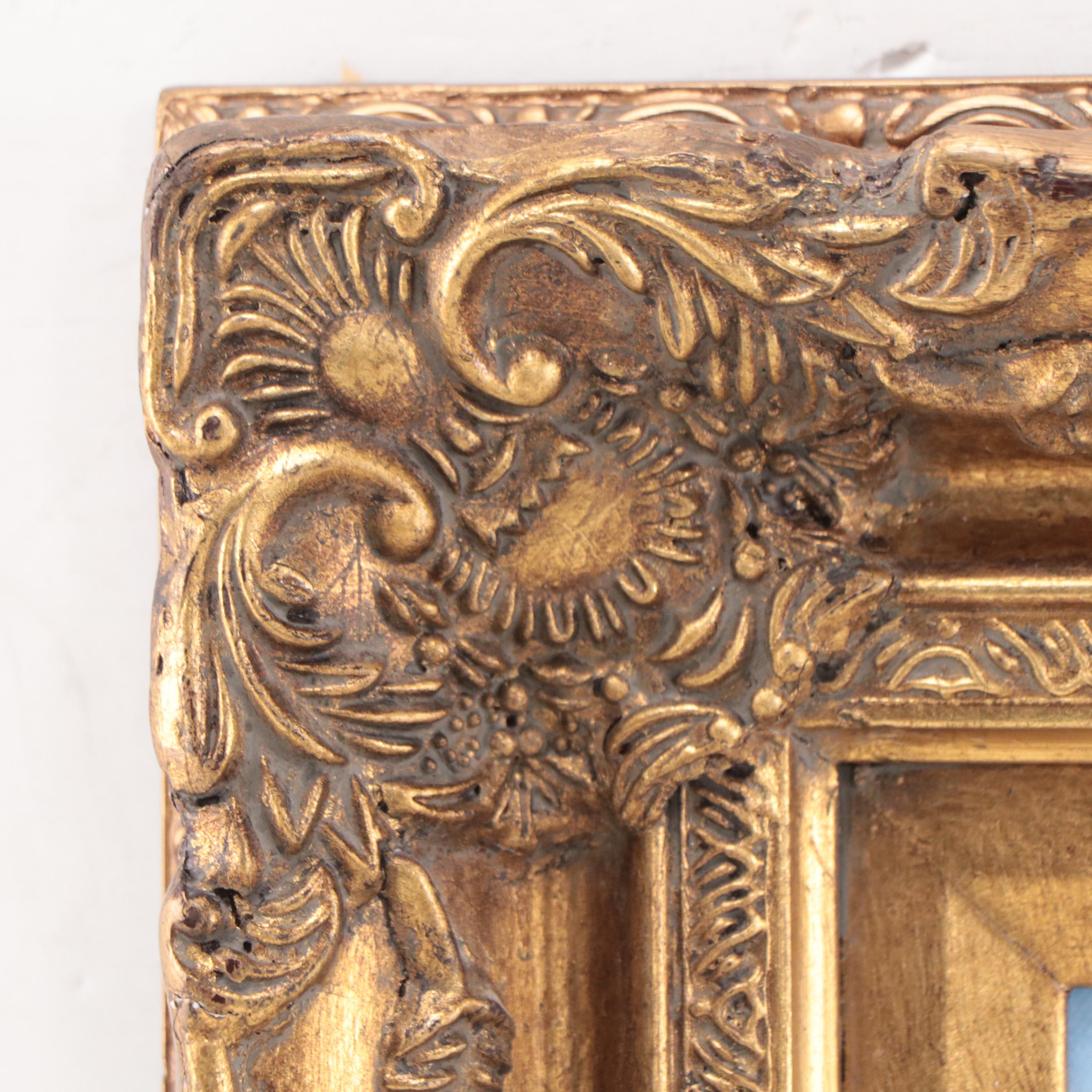 Larry Dyke Oil Painting of Landscape "Bodie Ghost Town in California"