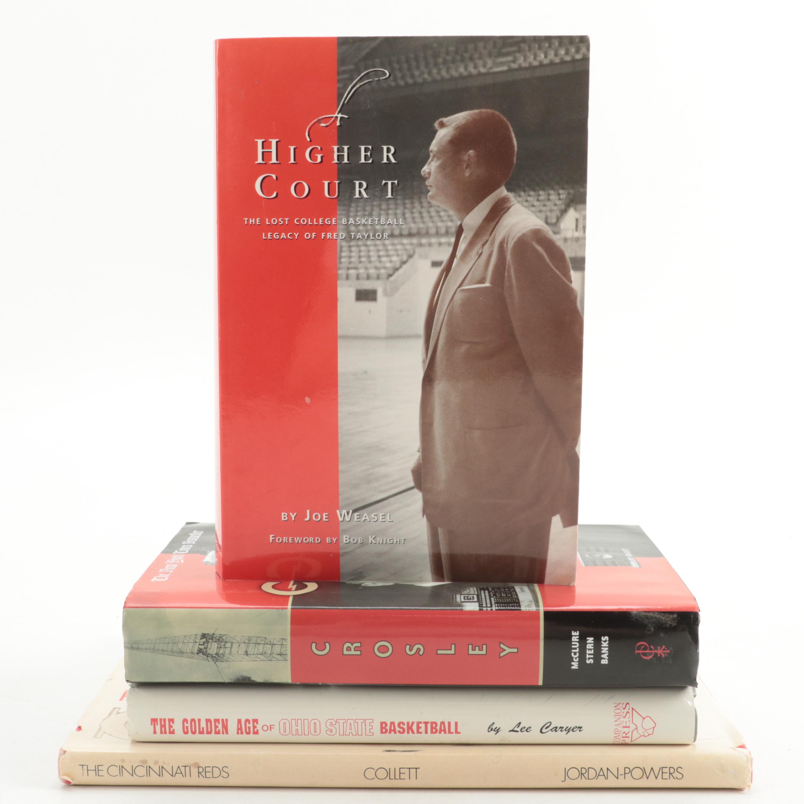 Signed "A Higher Court" by Joe Weasel with Other Signed Sports Books