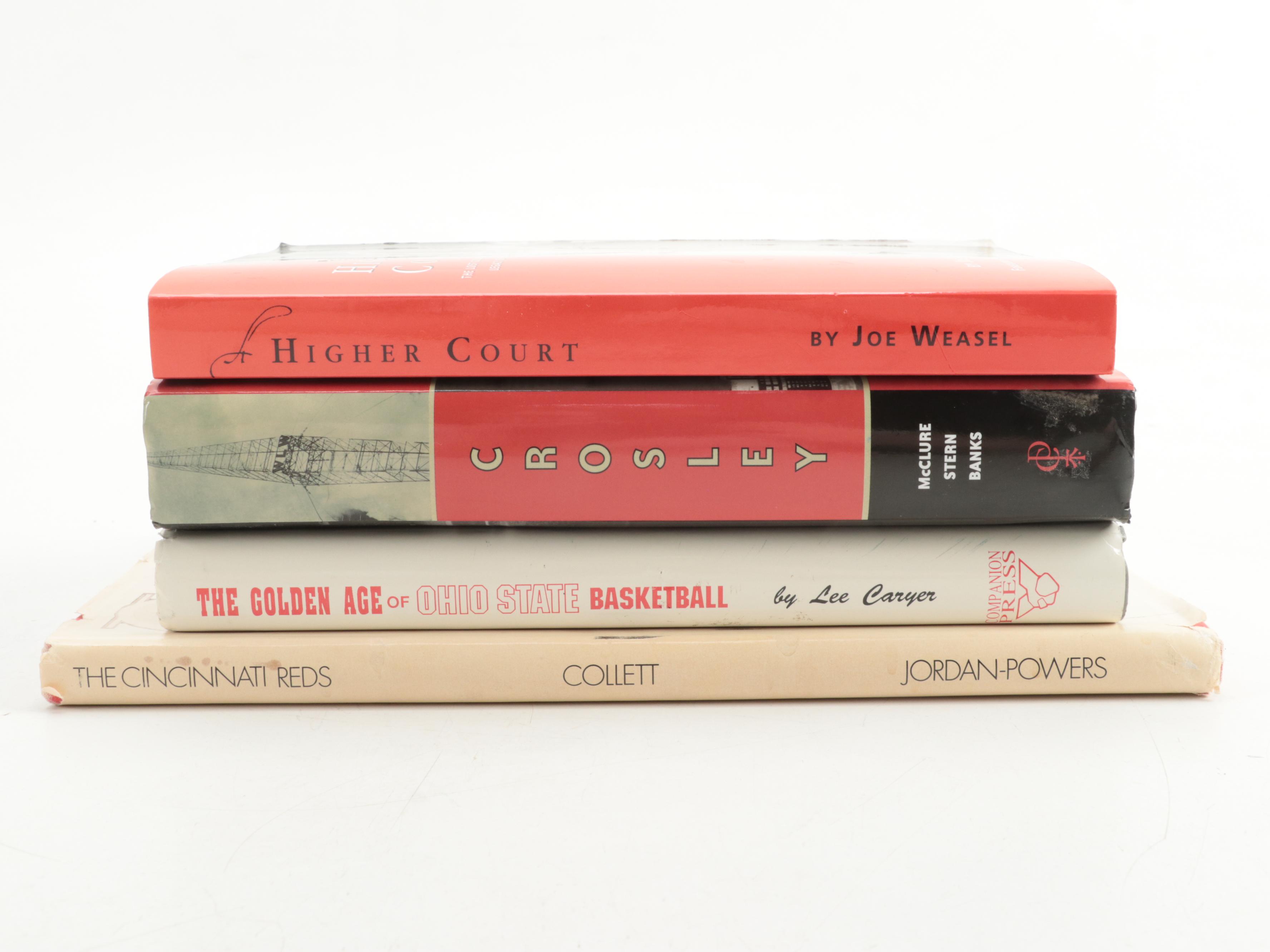 Signed "A Higher Court" by Joe Weasel with Other Signed Sports Books