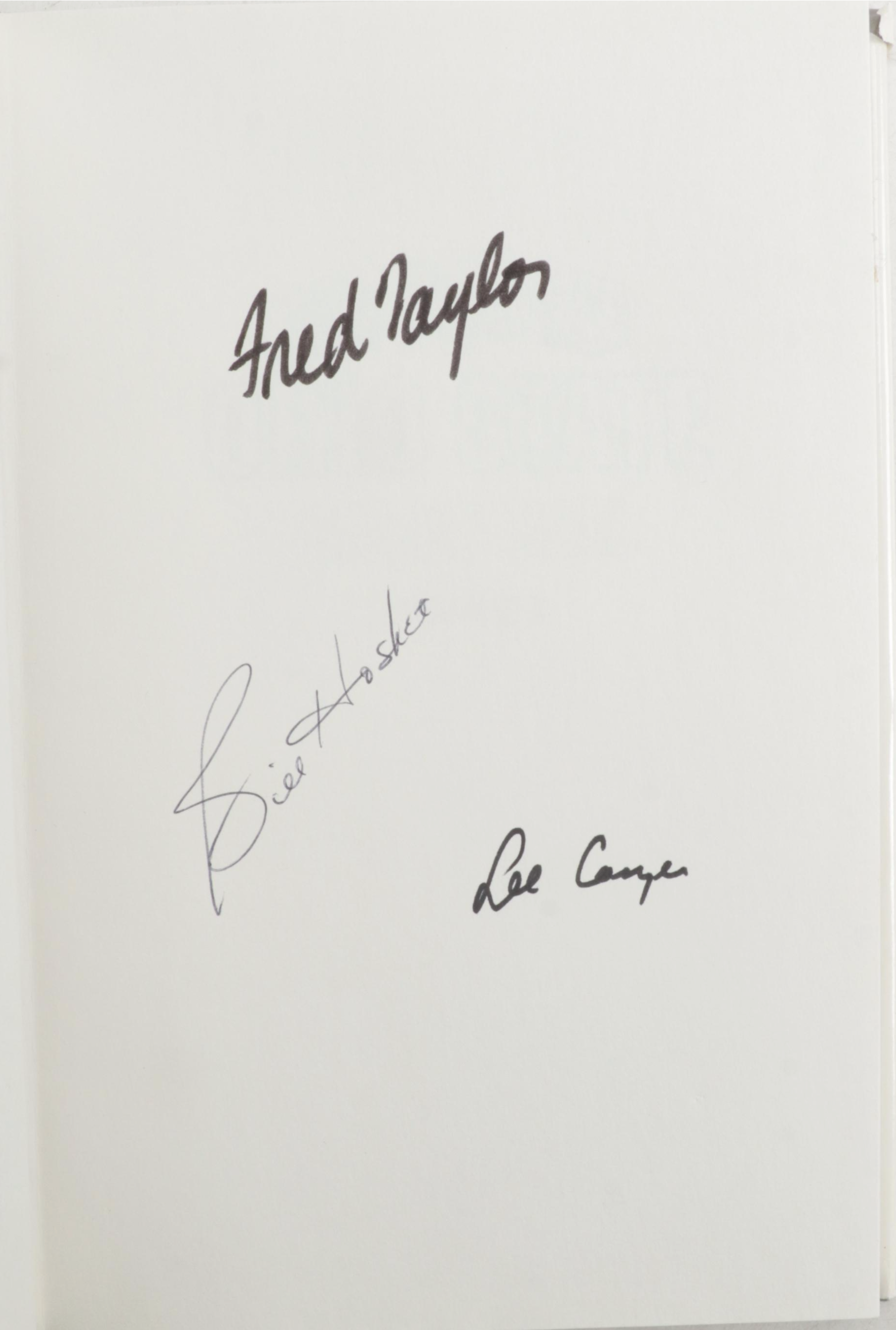Signed "A Higher Court" by Joe Weasel with Other Signed Sports Books