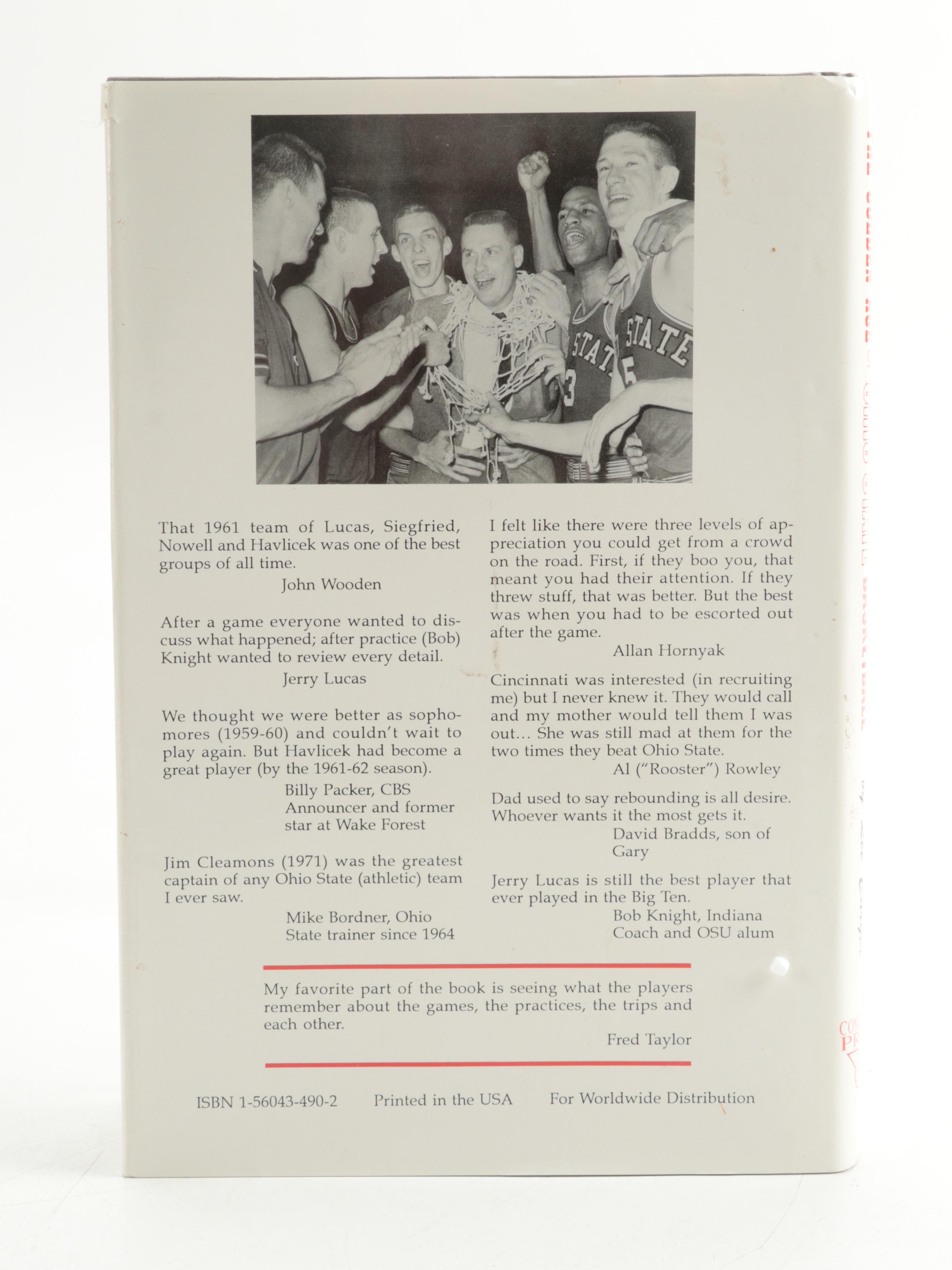 Signed "A Higher Court" by Joe Weasel with Other Signed Sports Books