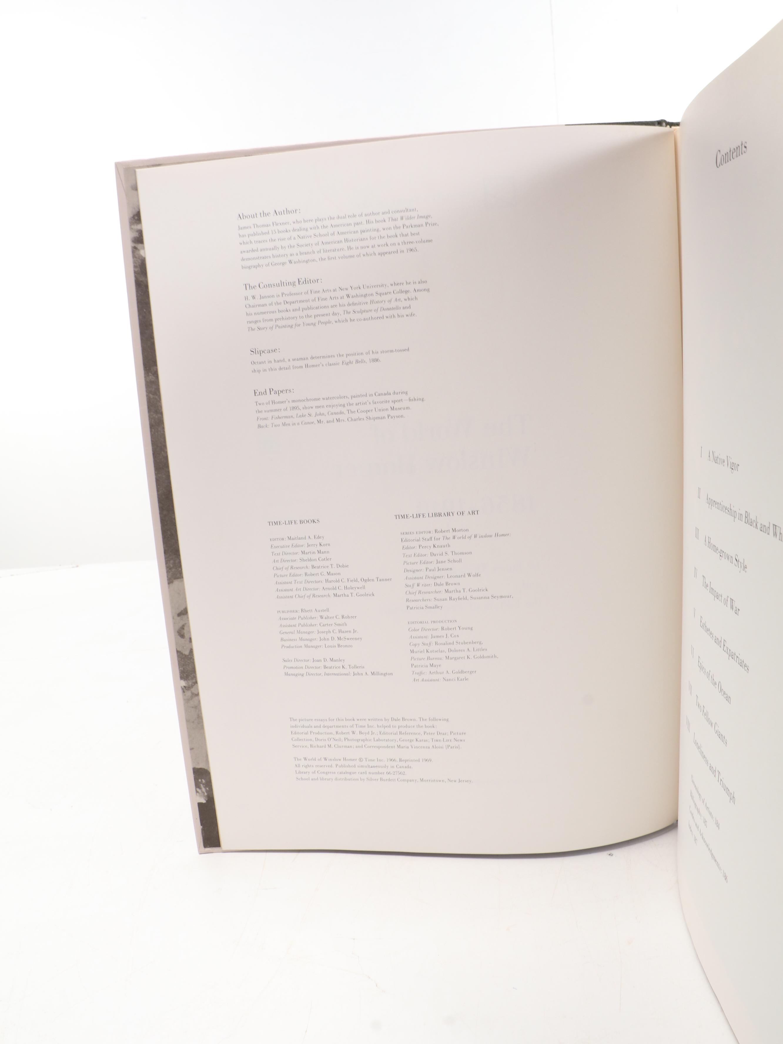 Time-Life Library of Art "The World of Famous Artists" Complete Set