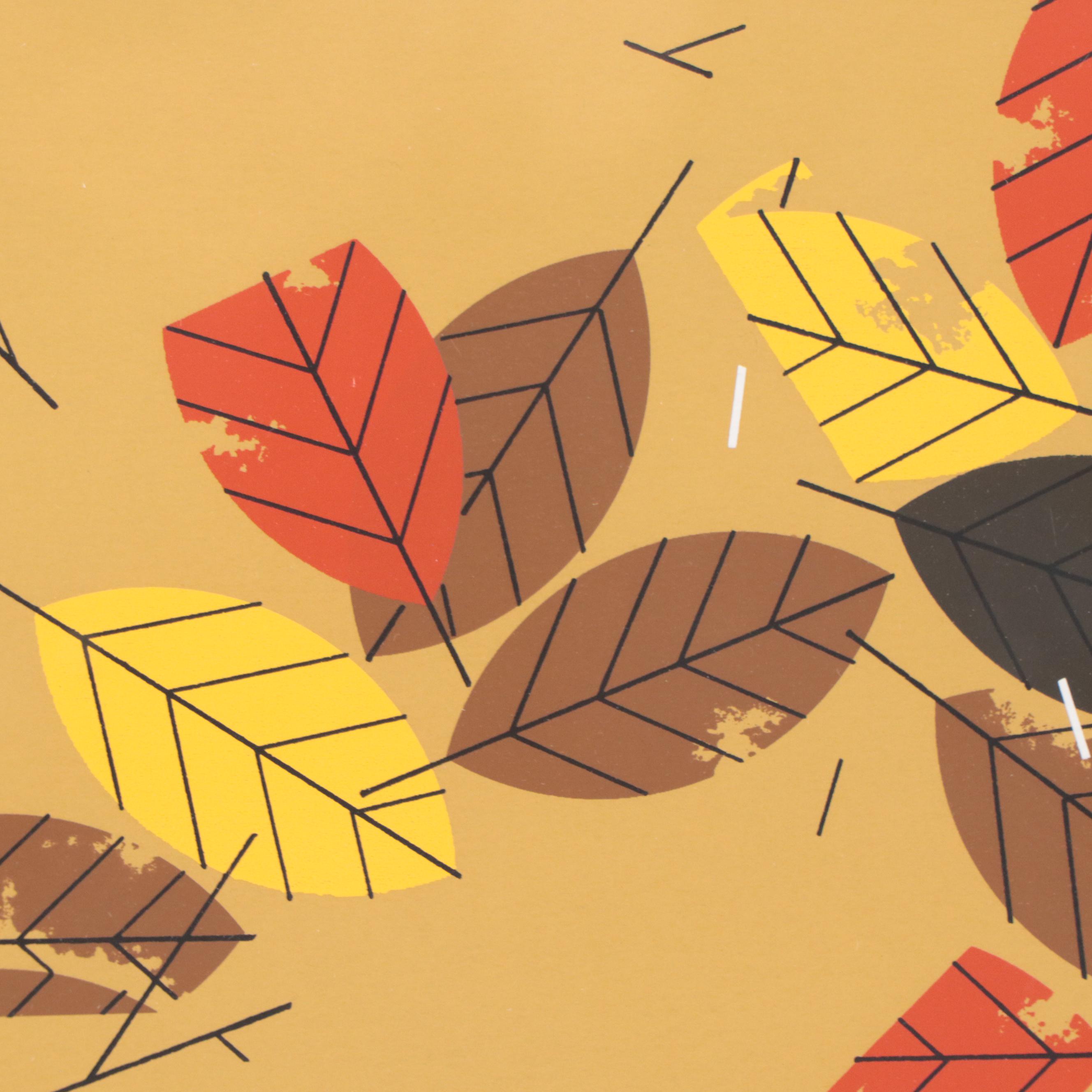 Charley Harper Serigraph "Box Turtle (Homebody)," 1972