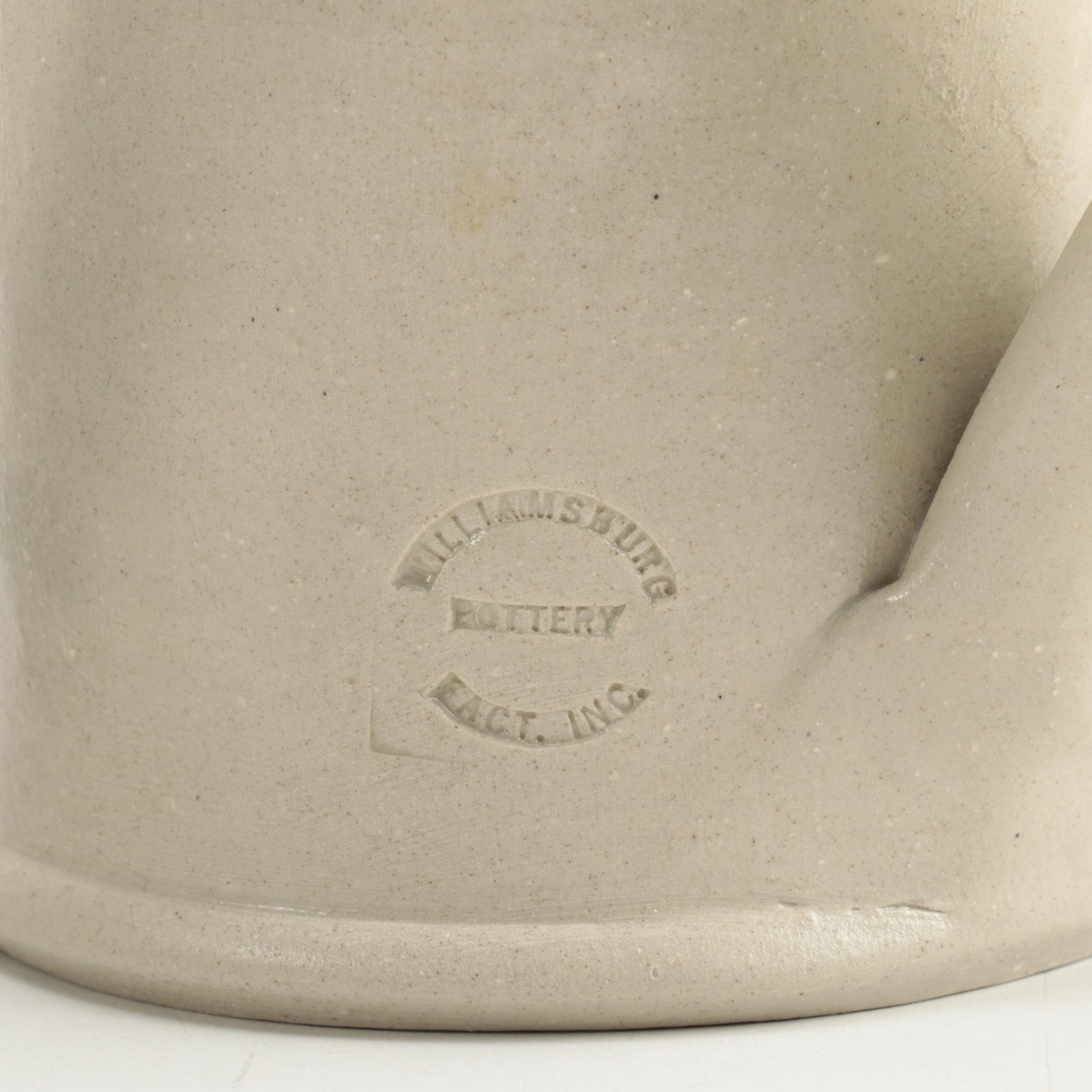 Williamsburg Pottery with Other Beer Mugs, Vase, Pitcher, Crock and More