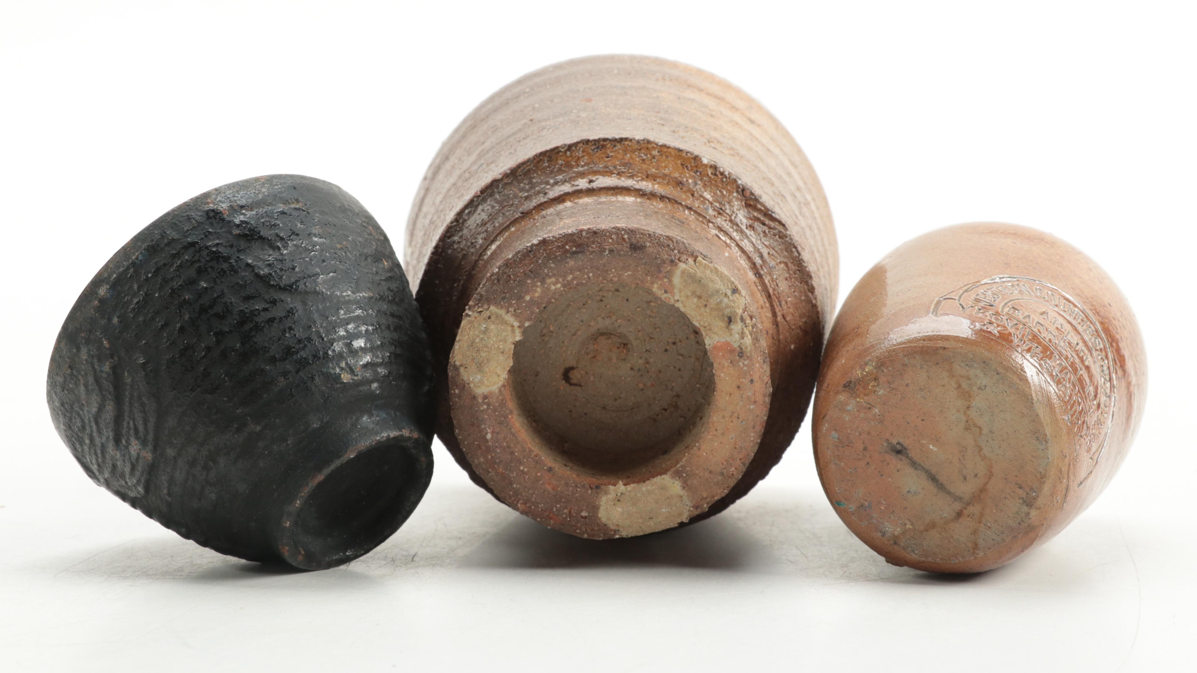 Williamsburg Pottery with Other Beer Mugs, Vase, Pitcher, Crock and More