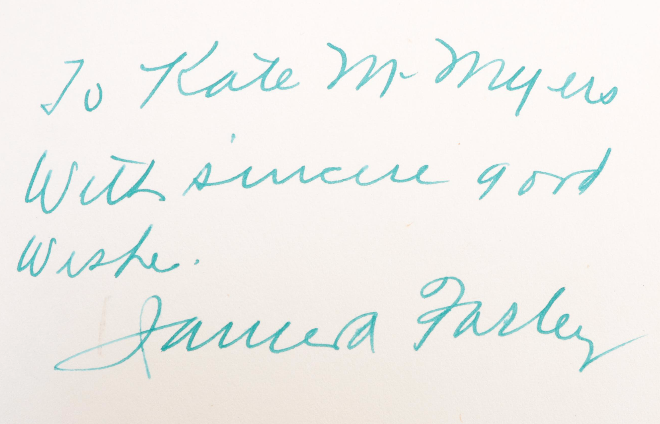 Signed First Edition "Jim Farley's Story: The Roosevelt Years" and More Books