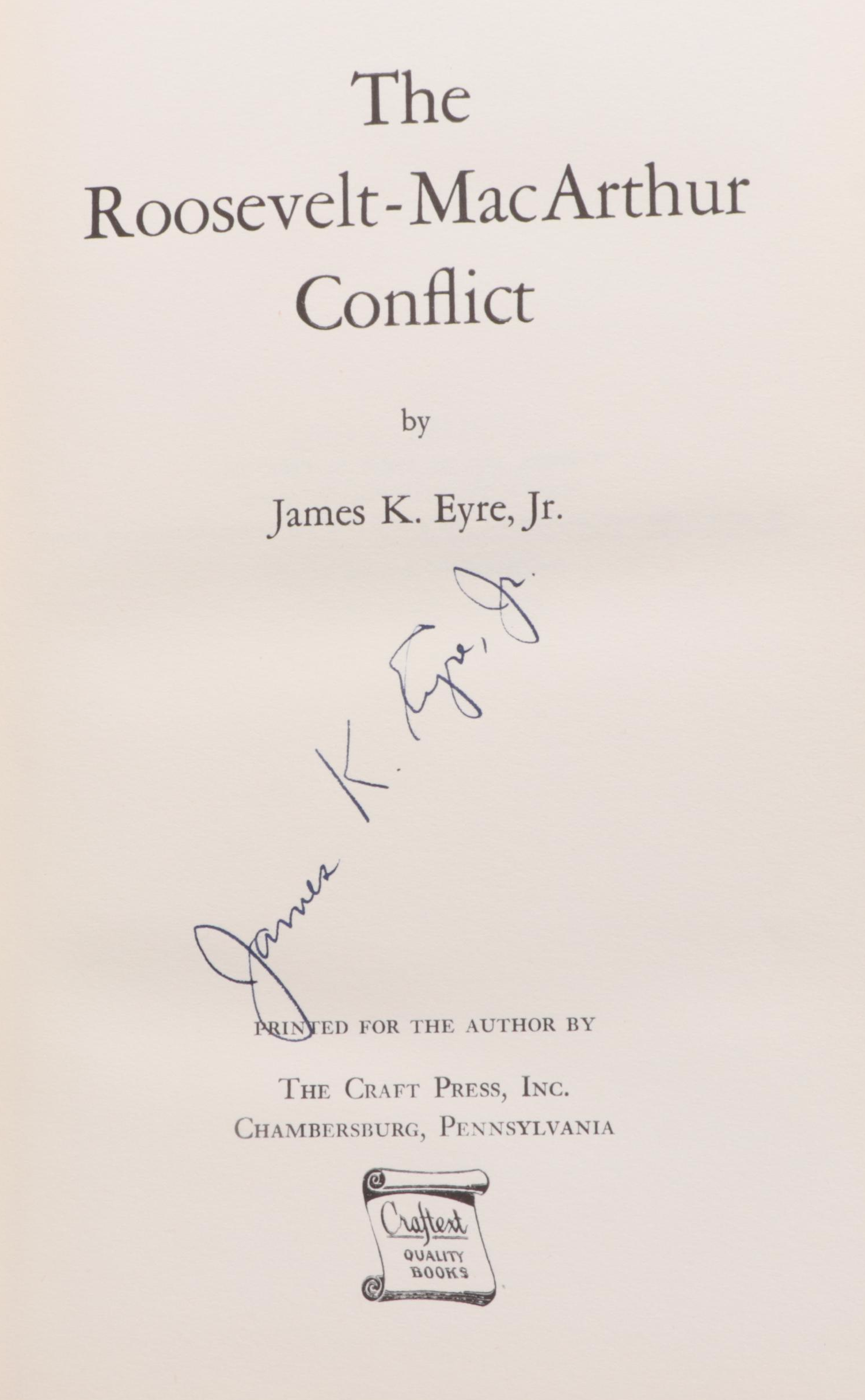 Signed First Edition "Jim Farley's Story: The Roosevelt Years" and More Books