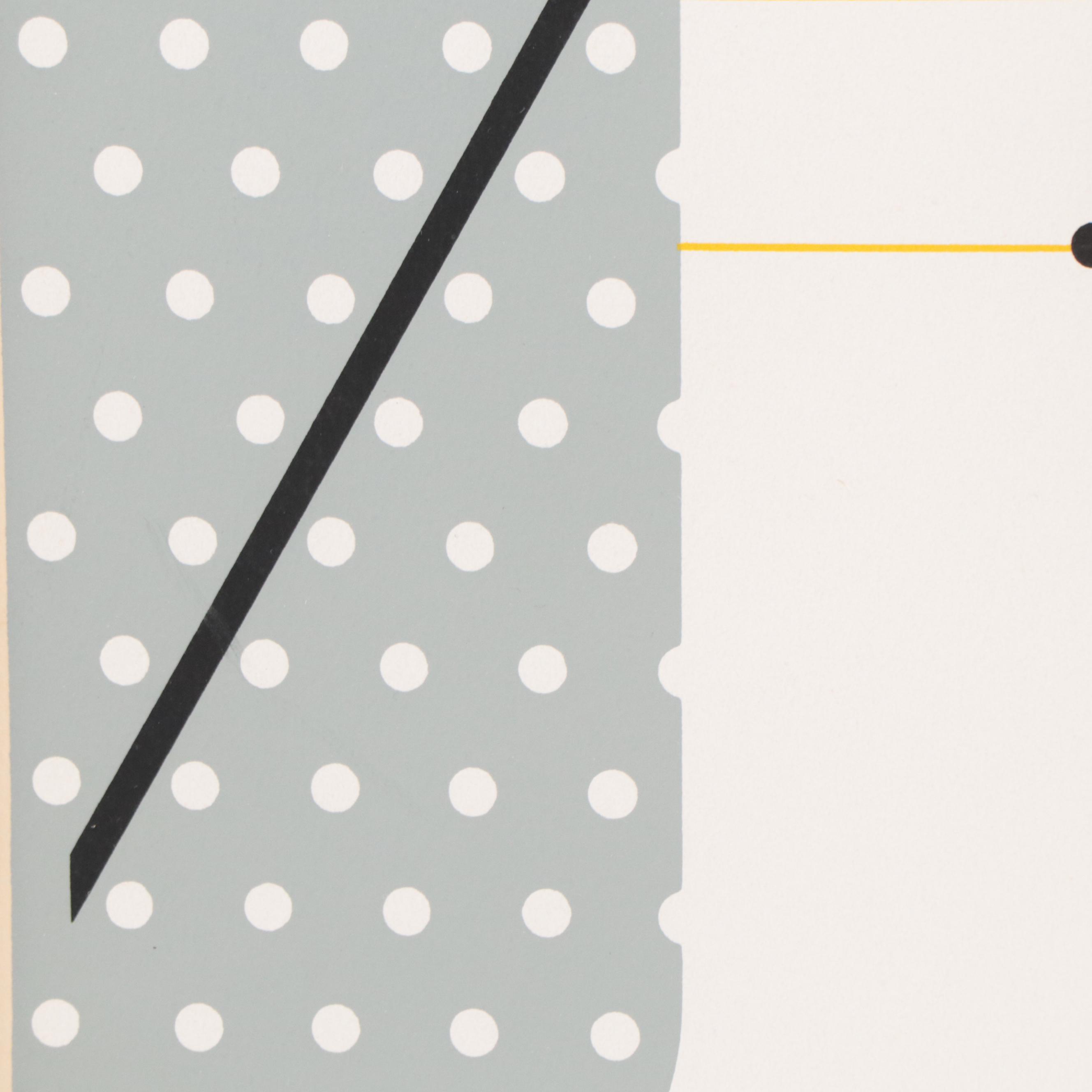 Charley Harper Serigraph "Brrrthday," 1977