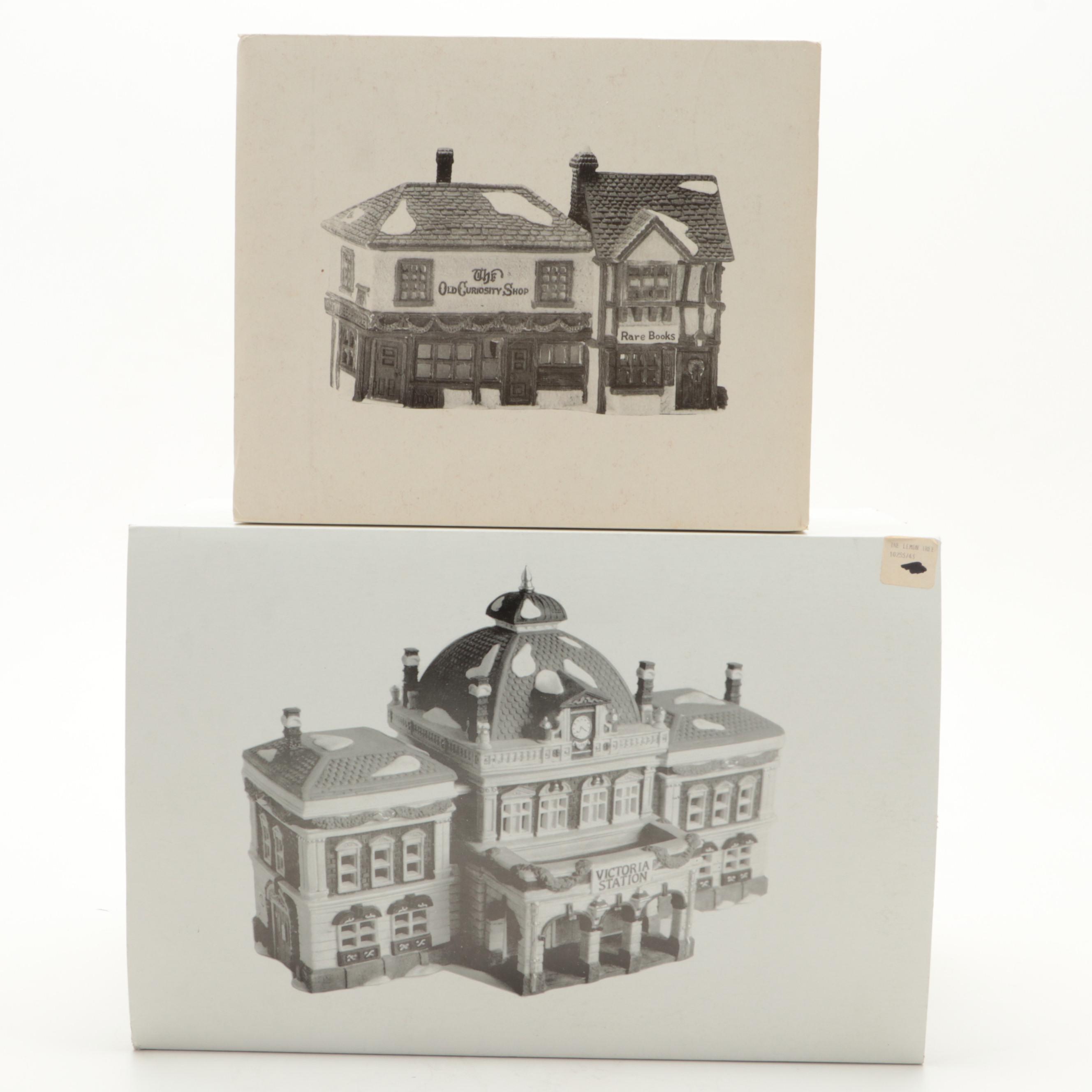 Department 56 Dickens' Village Series Porcelain Houses