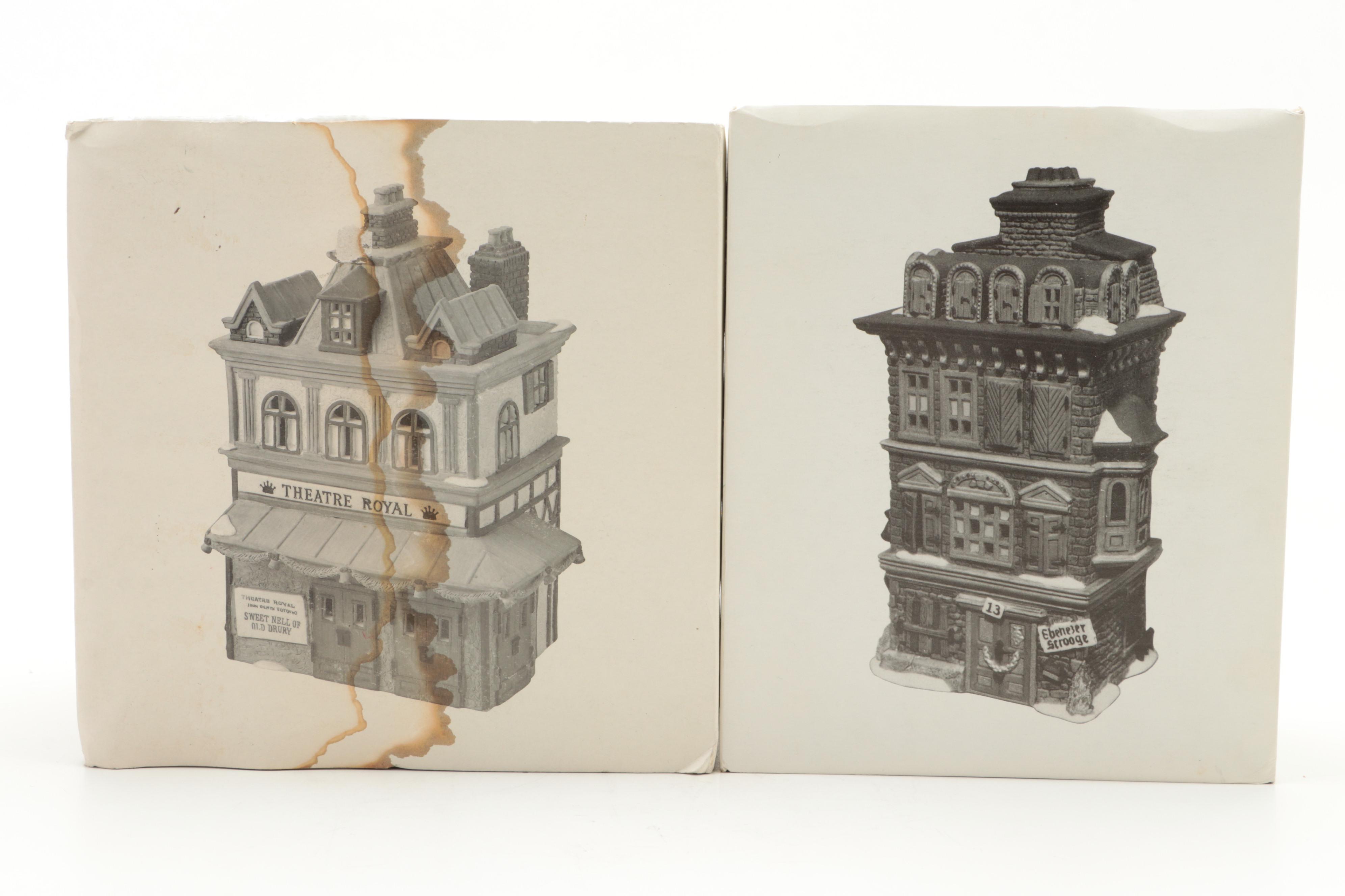 Department 56 Dickens' Village Series Porcelain Houses