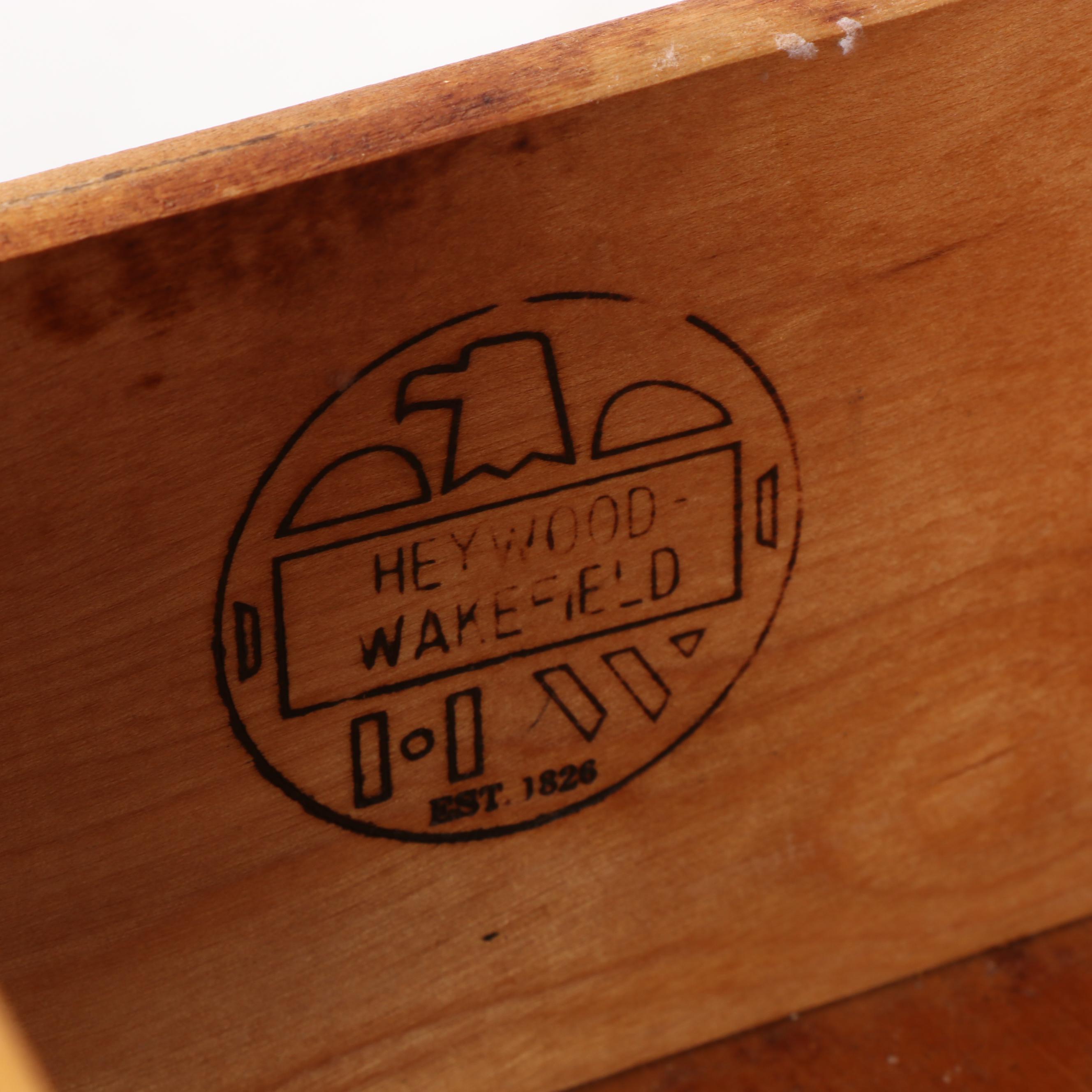 Heywood-Wakefield Mid Century Modern Eight-Drawer Chest in Wheat Finish