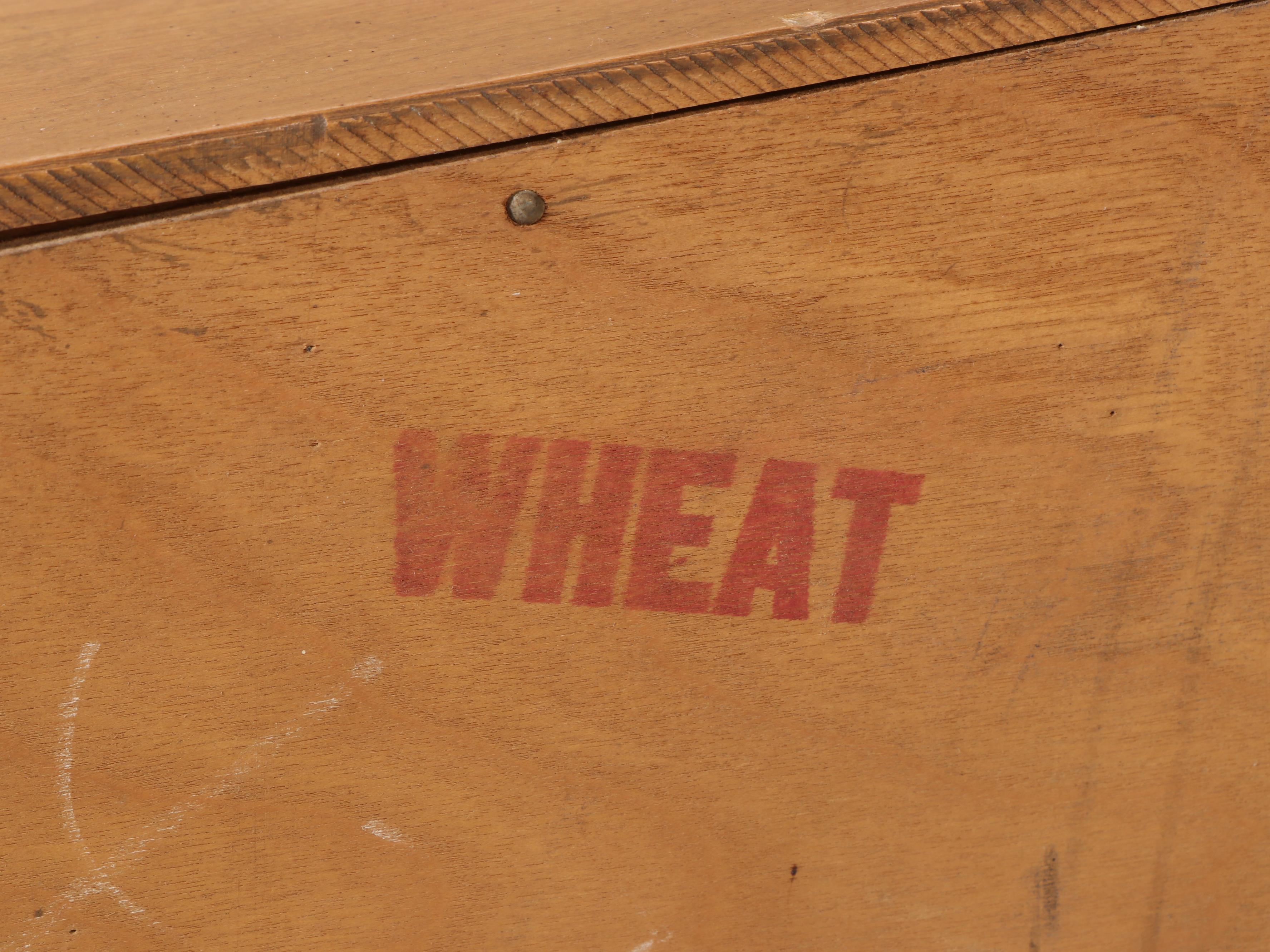 Heywood-Wakefield Mid Century Modern Eight-Drawer Chest in Wheat Finish