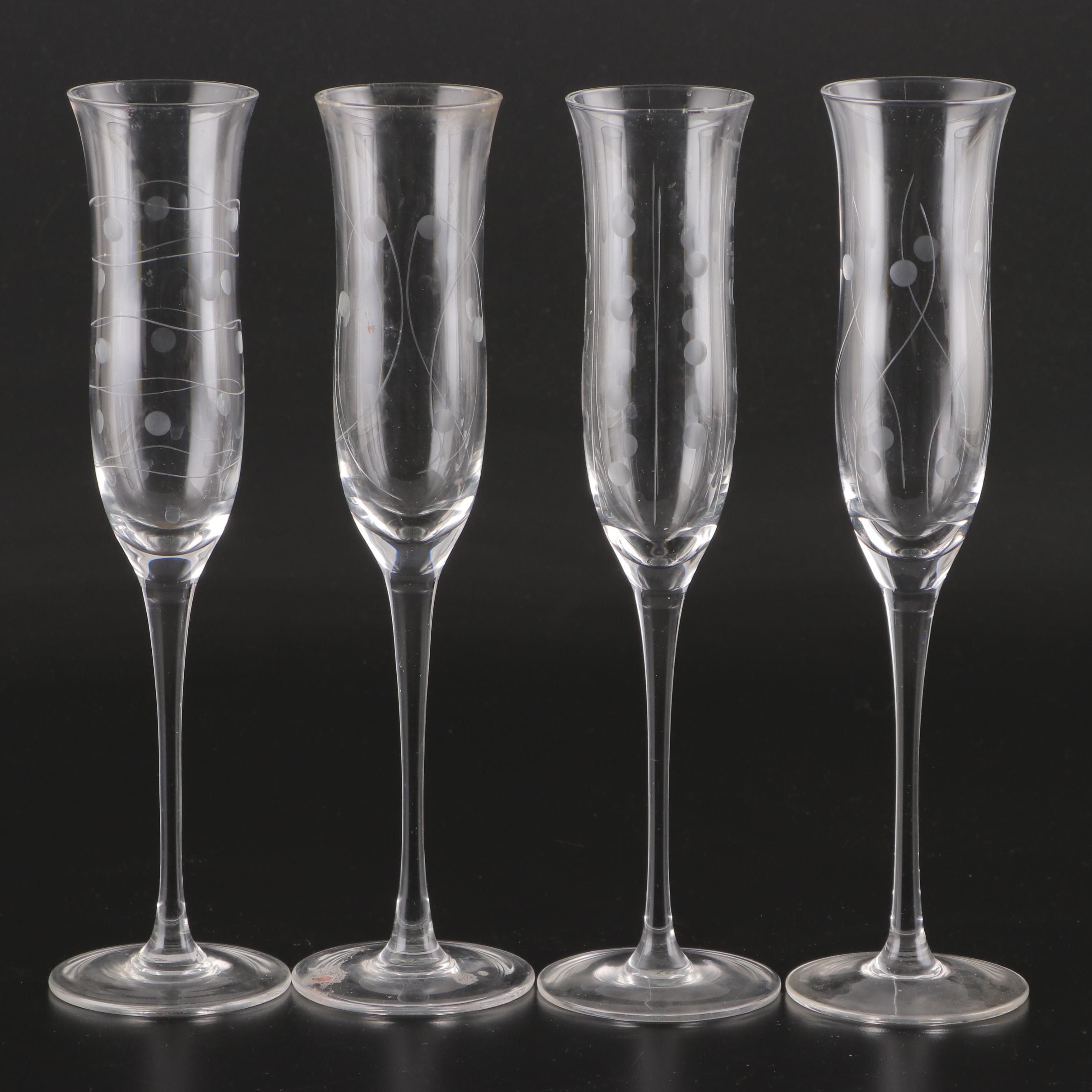 Villeroy & Boch Champagne Flutes with Other Stemware