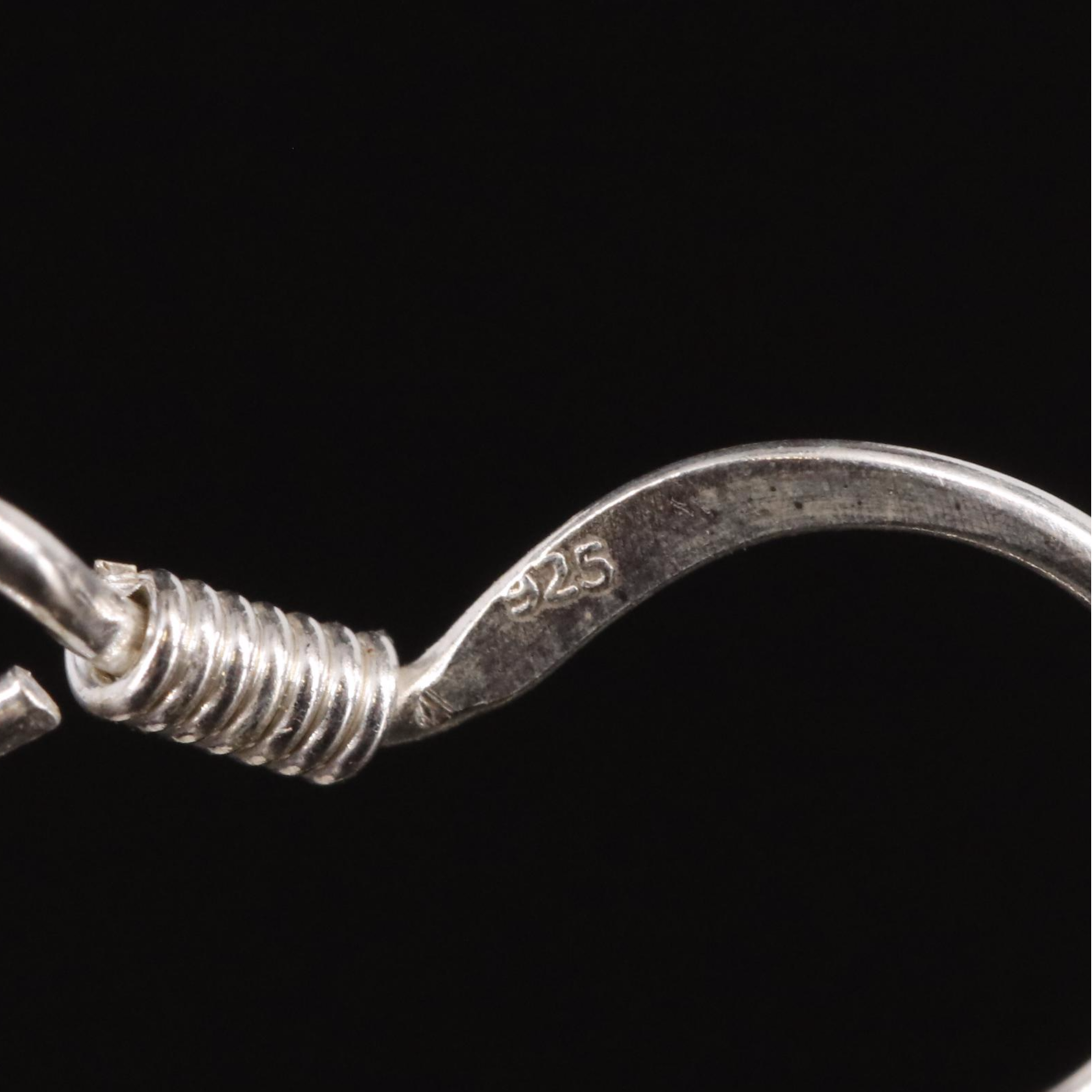 Sterling Amethyst Dangle Earrings