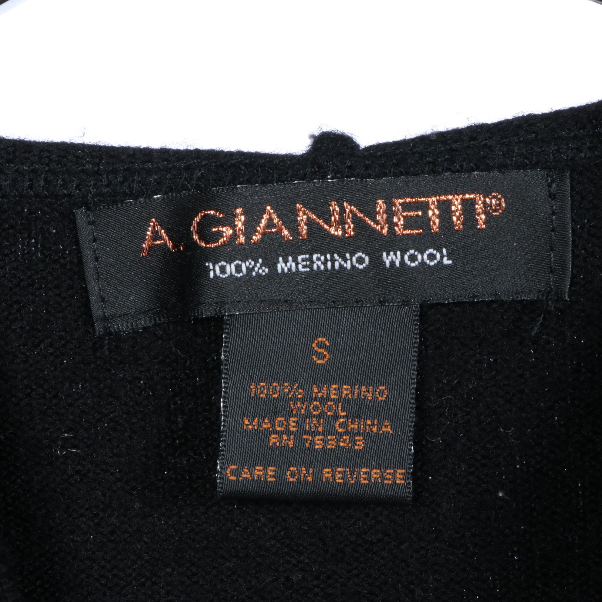 Julie Haus Novak Peplum Top, A. Giannetti Merino Wool Hoodie and Other Tops