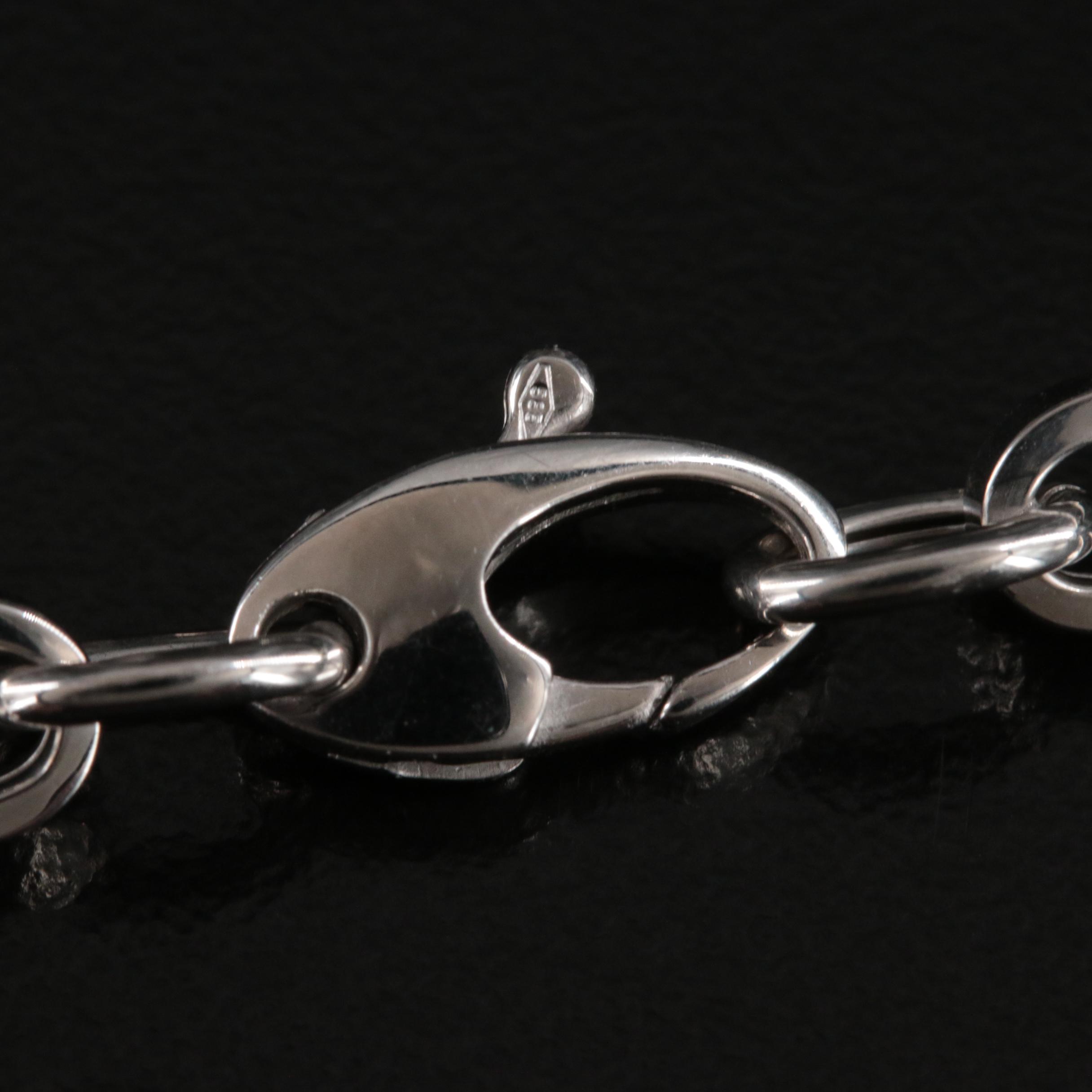 14K Paper Clip Chain Necklace