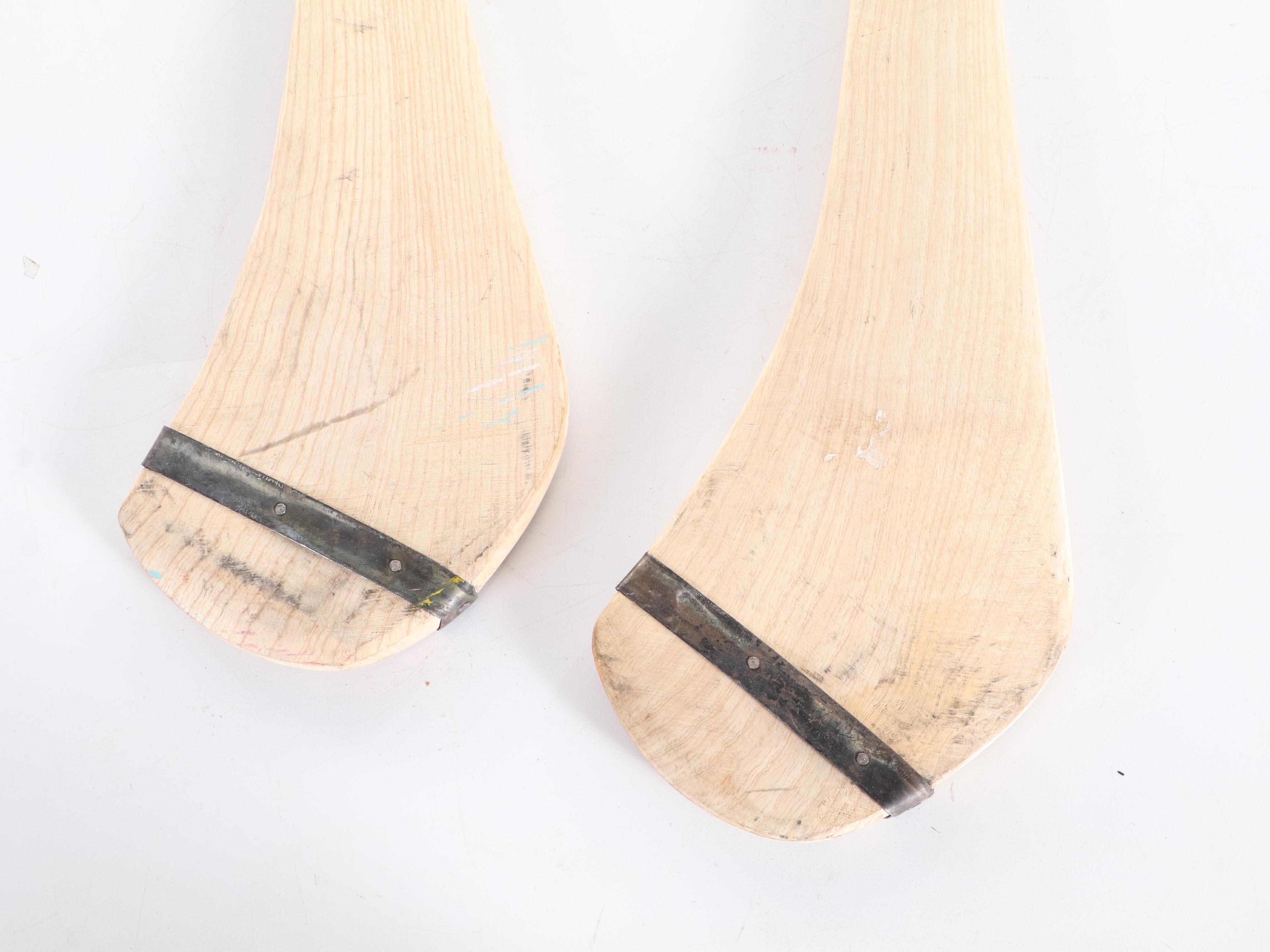 Pair of Irish Ash Hurling Sticks