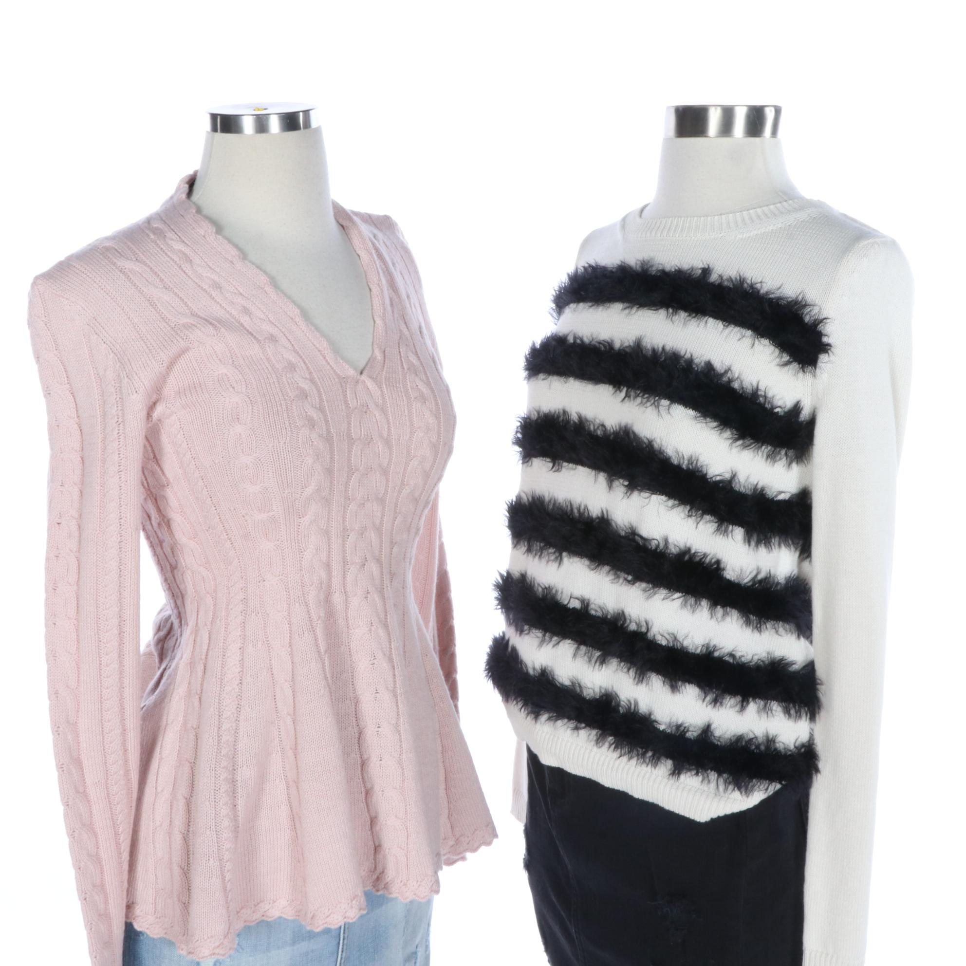 Weekend Max Mara, Antonio Melani Sweaters with Paige, Current/Elliott Skirts