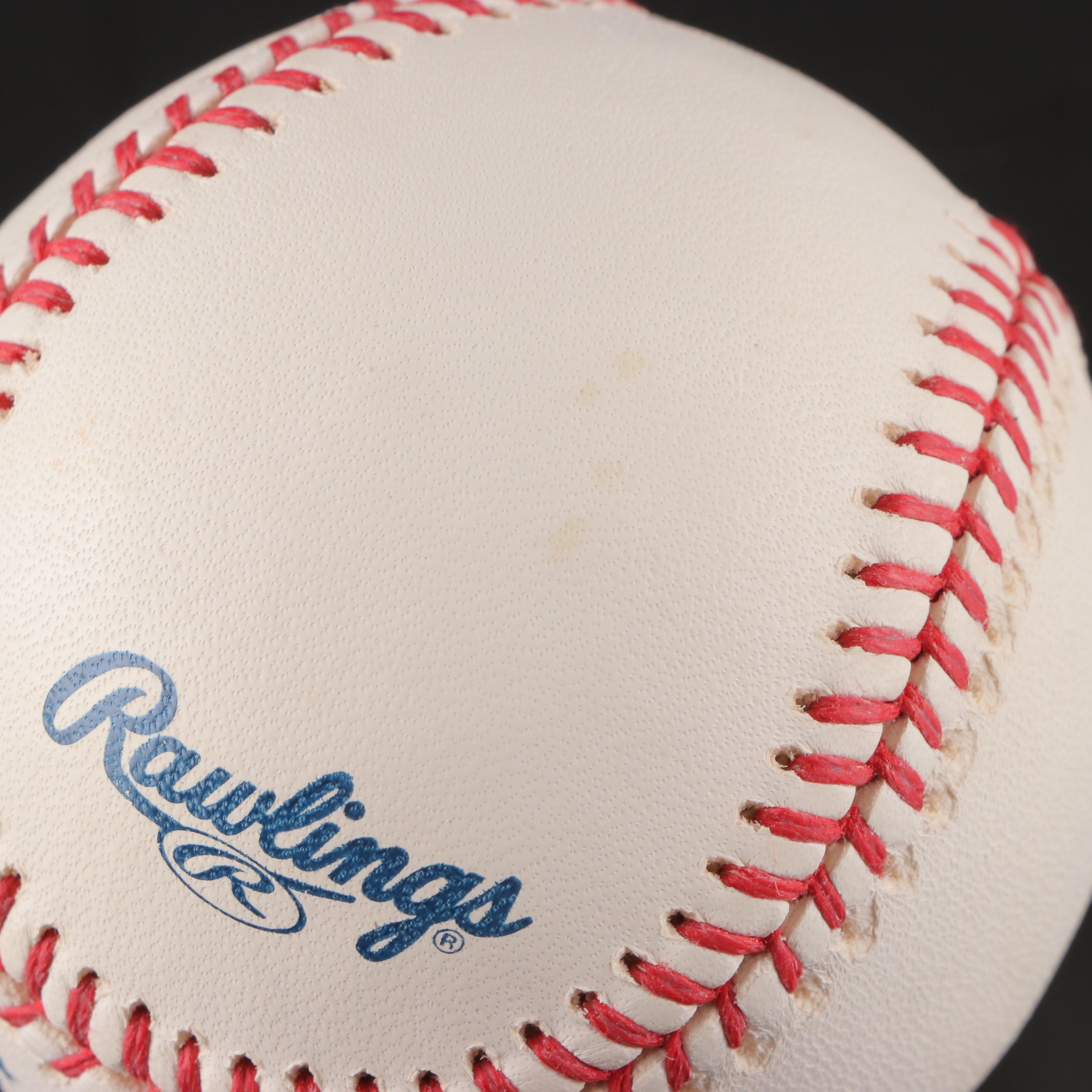 Pirates Bell, LaRoche, Wilson, Doumit, McLouth and Walker Signed Baseballs