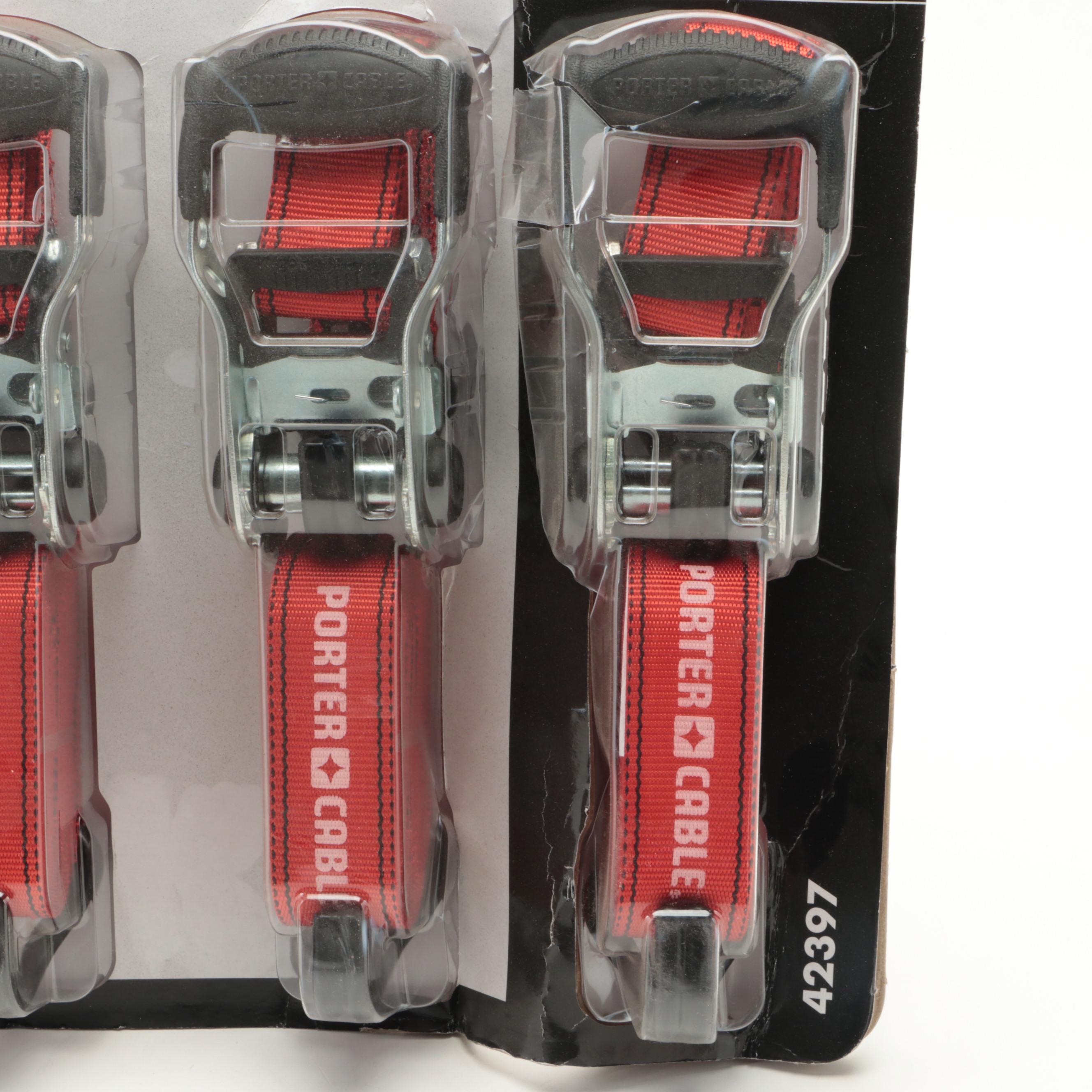 Porter-Cable 16' Ratchet Tie Down Sets