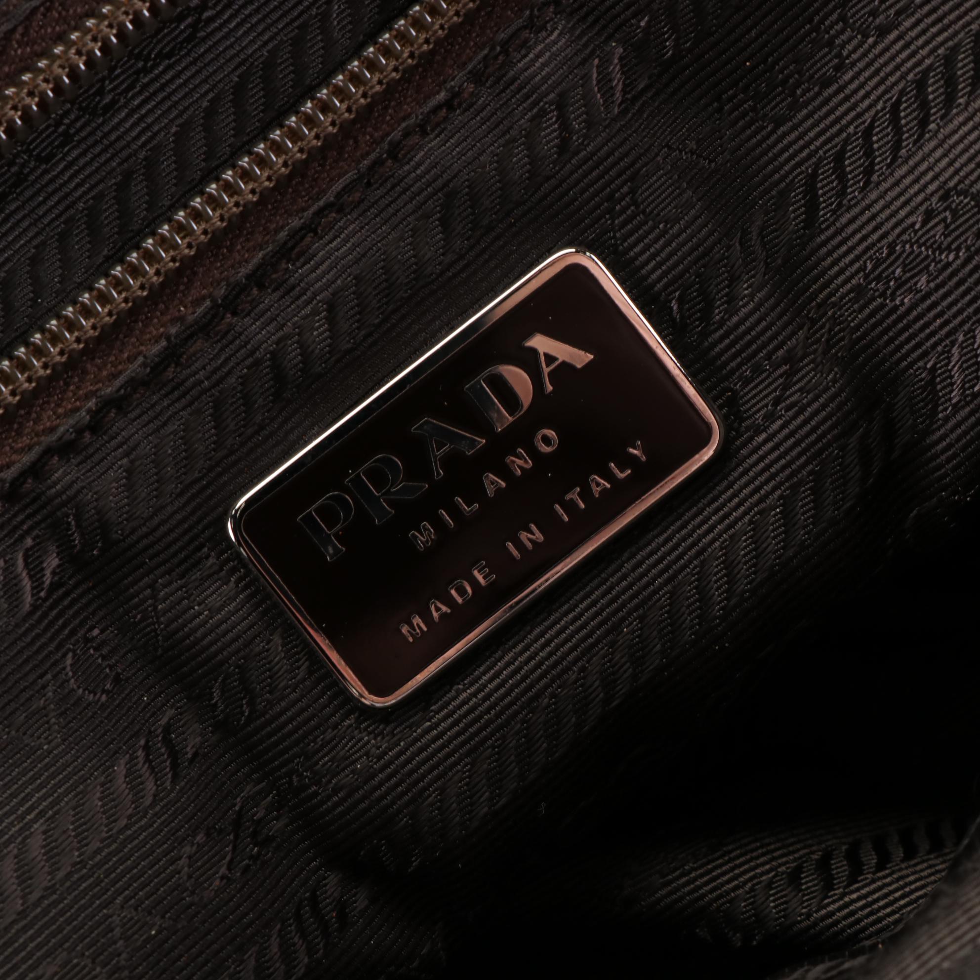 Prada Handbag in Tessuto Nylon and Leather