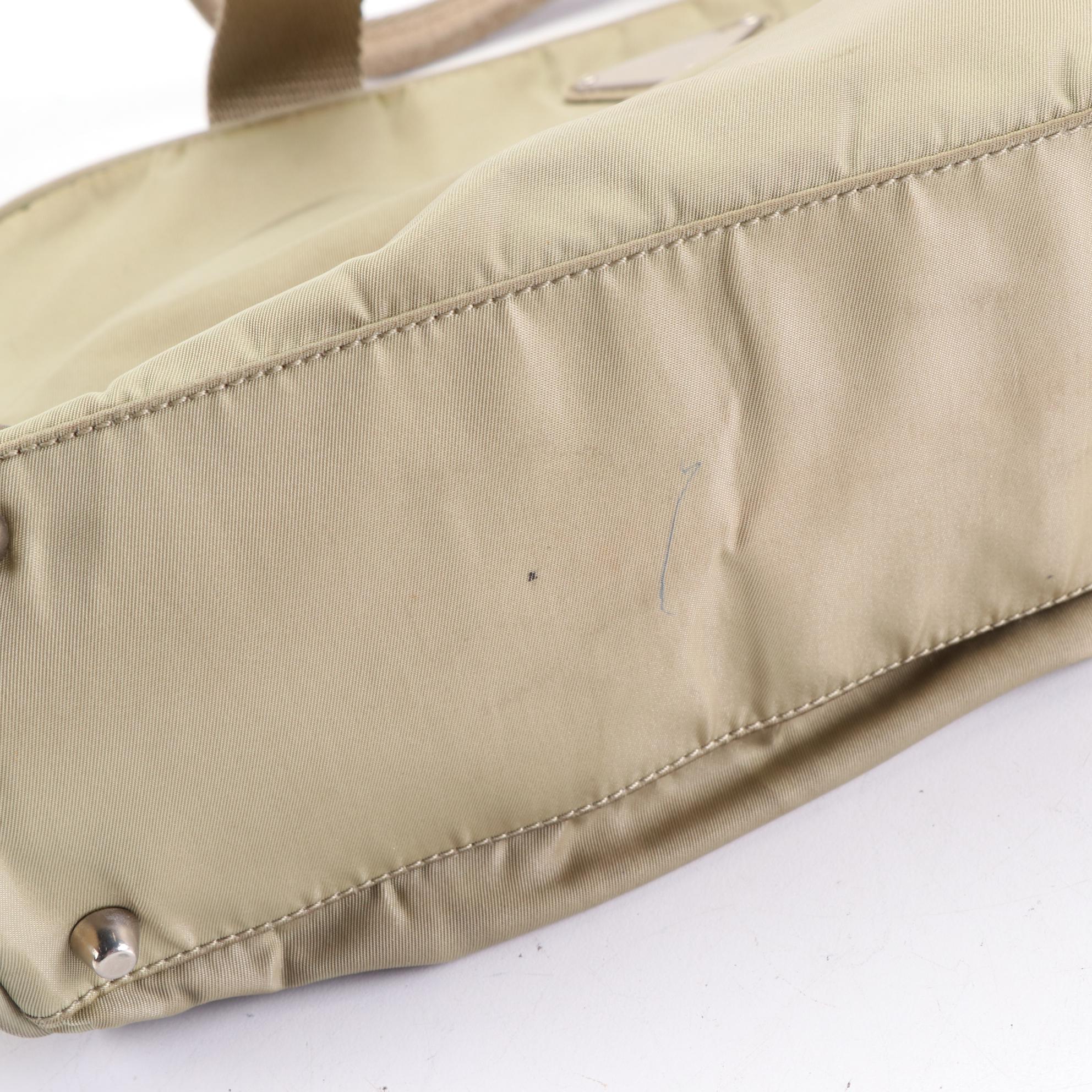 Prada Handbag in Tessuto Nylon and Leather