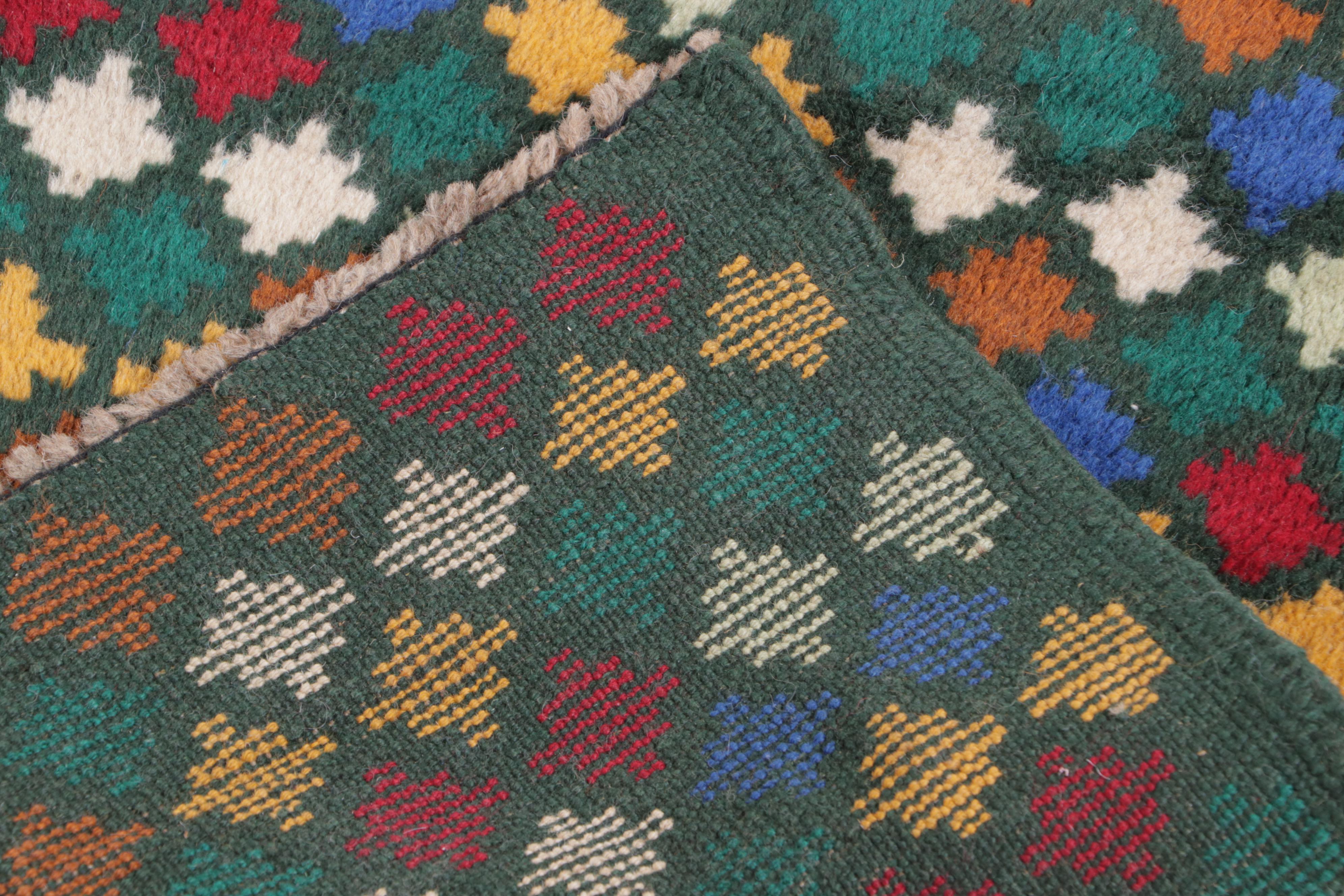 2' x 2'10 Hand-Knotted Persian Gabbeh Accent Rug