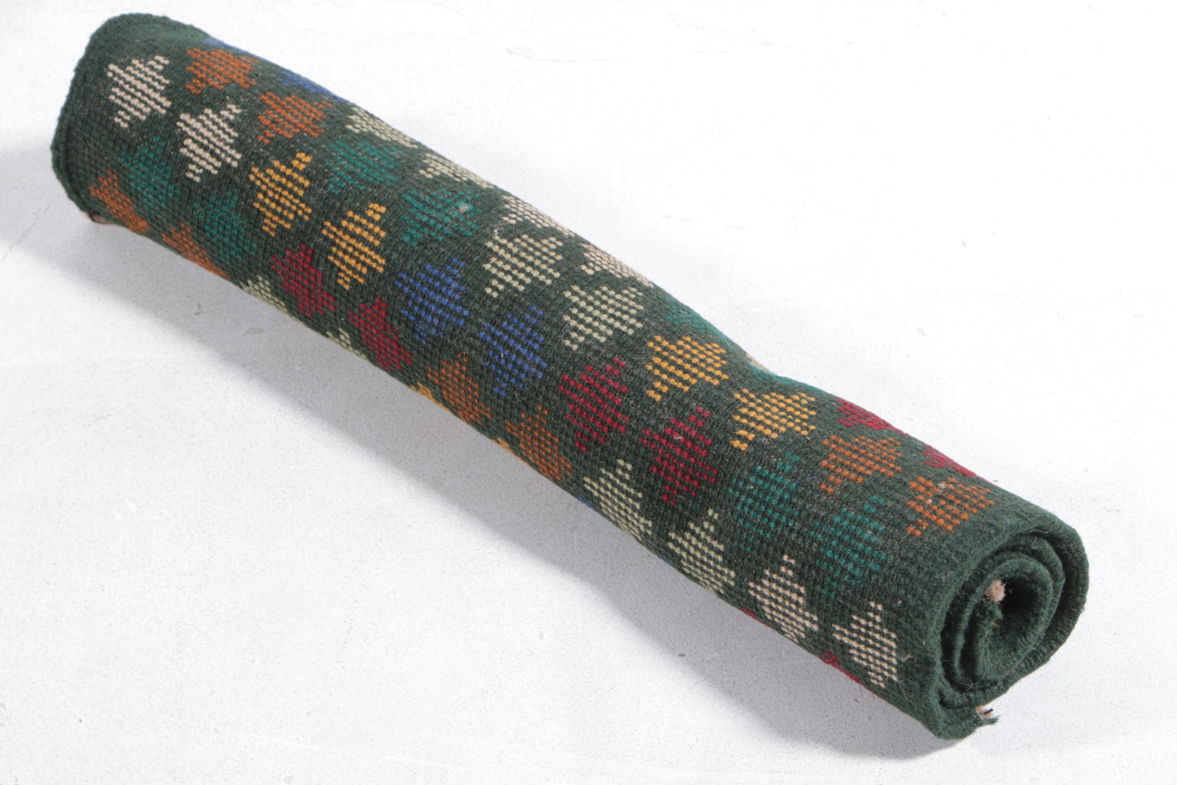 2' x 2'10 Hand-Knotted Persian Gabbeh Accent Rug